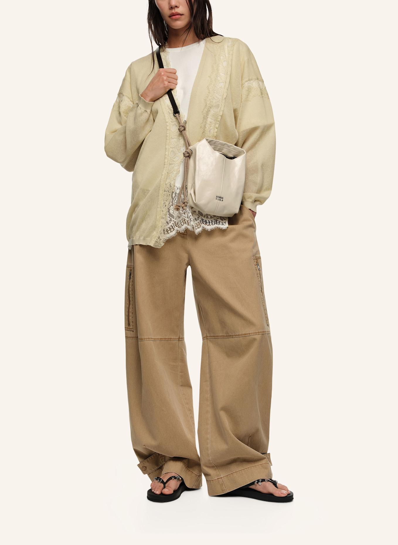 BIMBA Y LOLA Mini-Ledertasche: WEISS