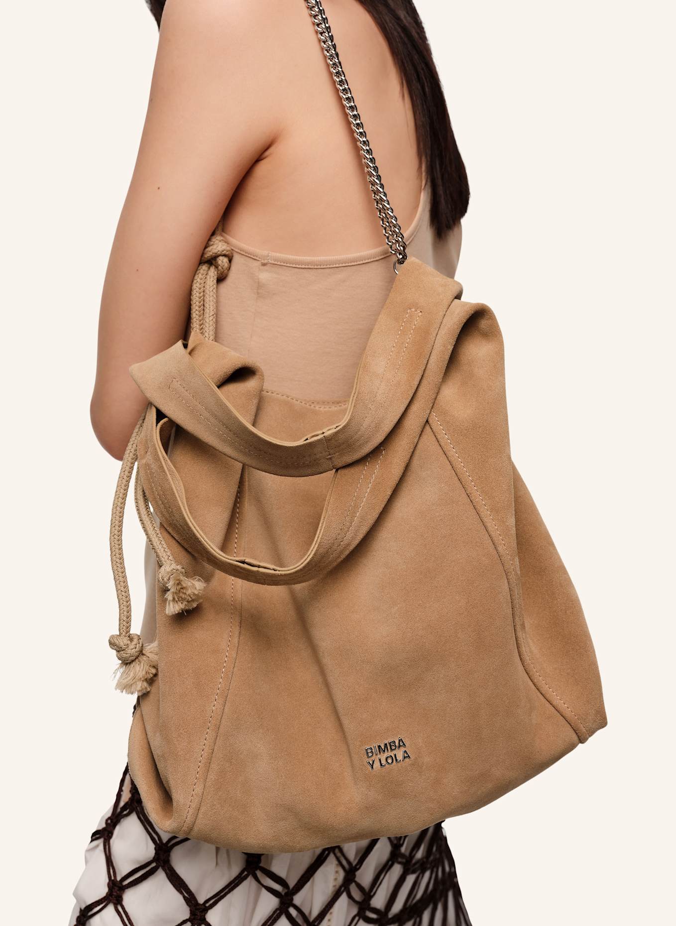 BIMBA Y LOLA Tasche: KHAKI