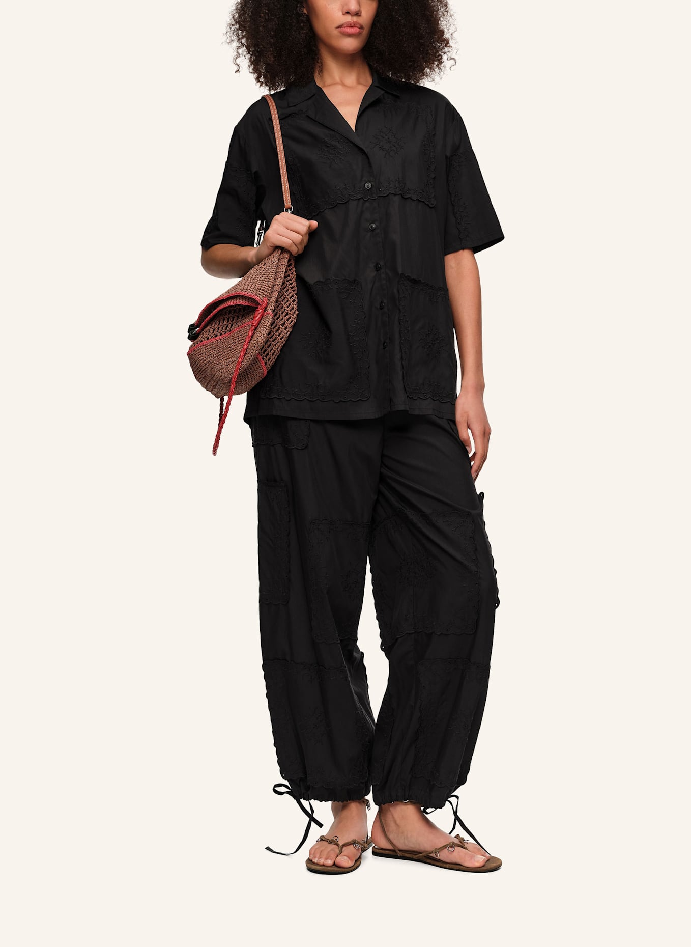 BIMBA Y LOLA Hemd: SCHWARZ