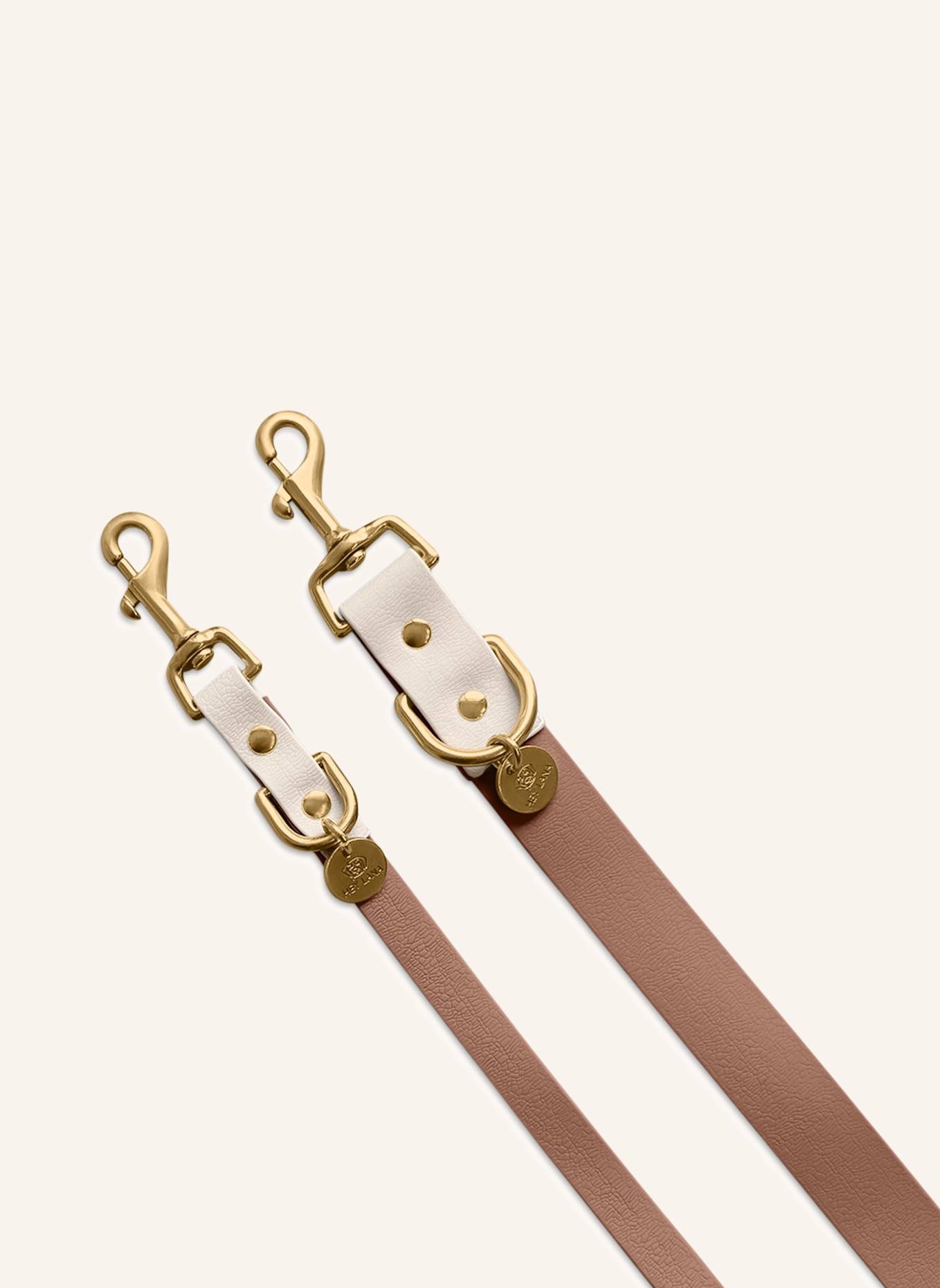 HEY LANA Hundeleine OUTDOOR FLEX: CAMEL/ BEIGE