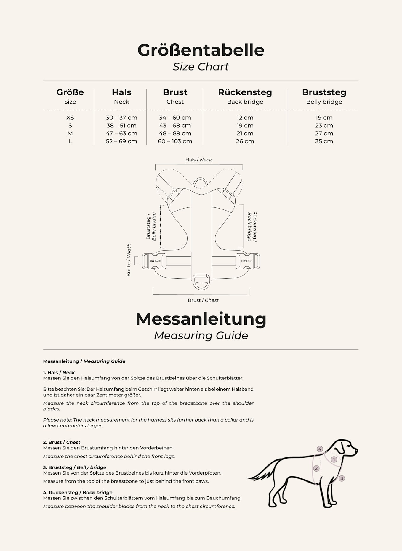 HEY LANA Hundegeschirr TRÈS CHIC: OLIV/ NEONGELB