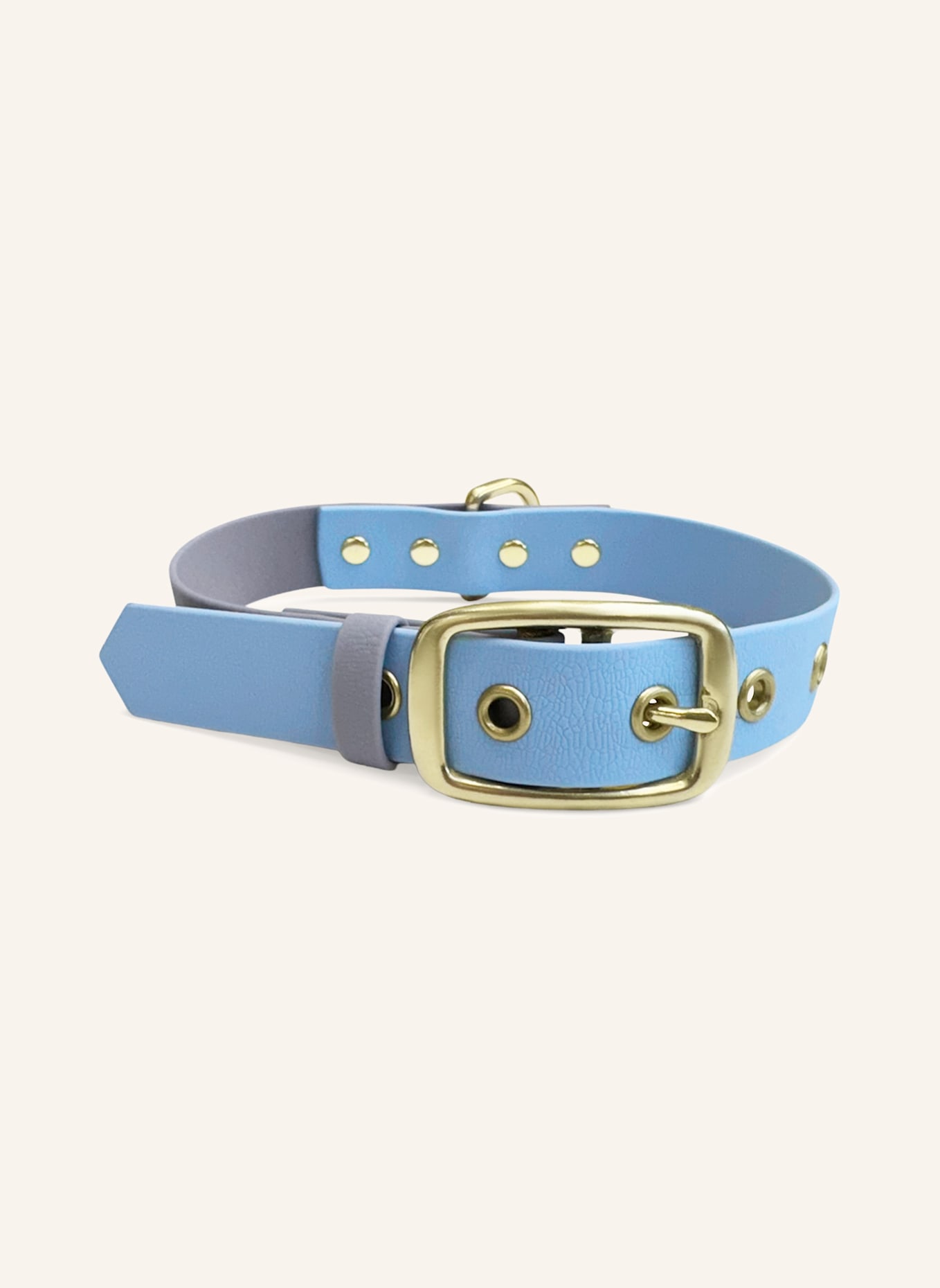 HEY LANA Halsband OUTDOOR FLEX: TAUPE/ HELLBLAU
