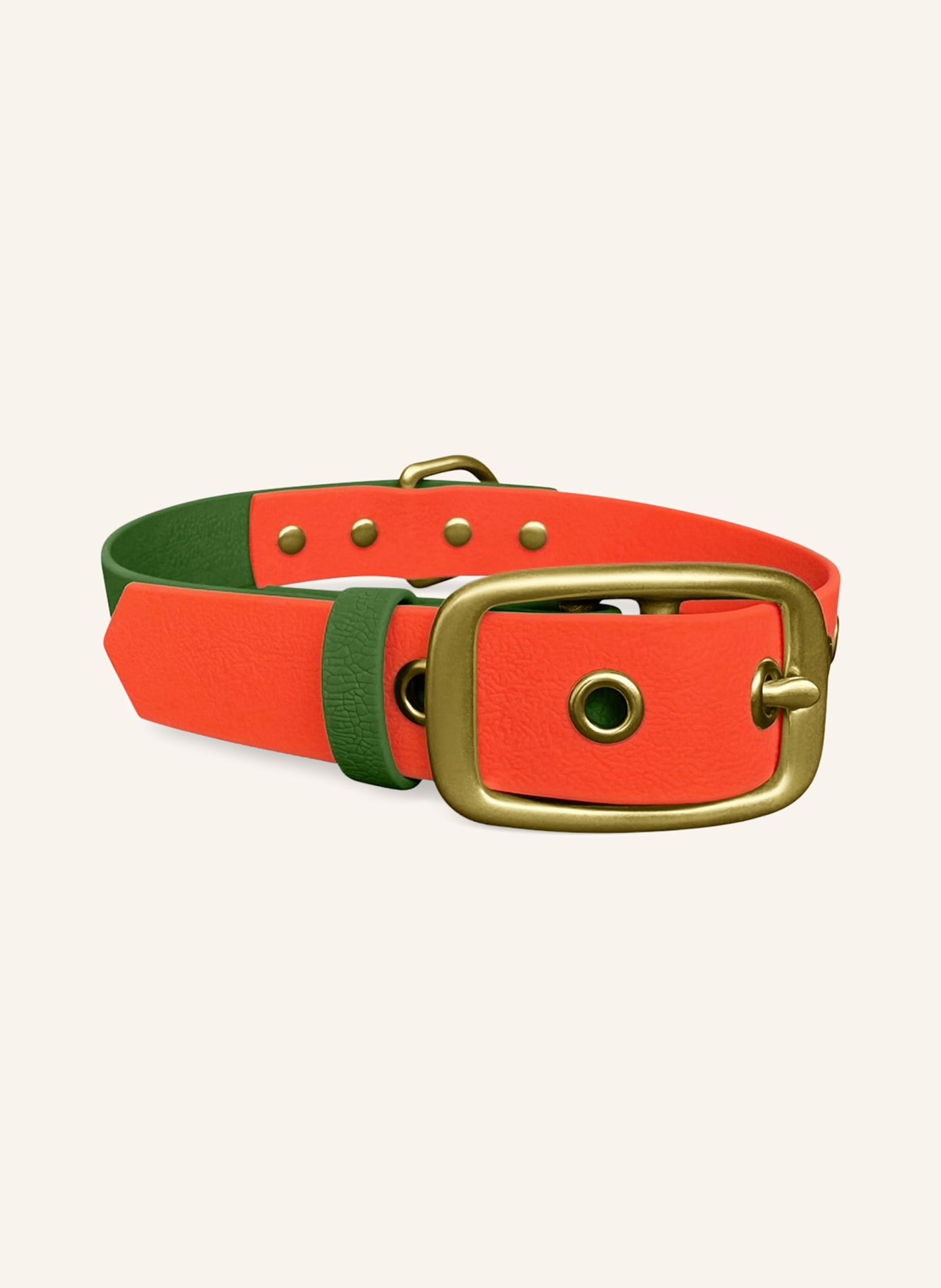 HEY LANA Halsband OUTDOOR FLEX: NEONORANGE/ GRÜN