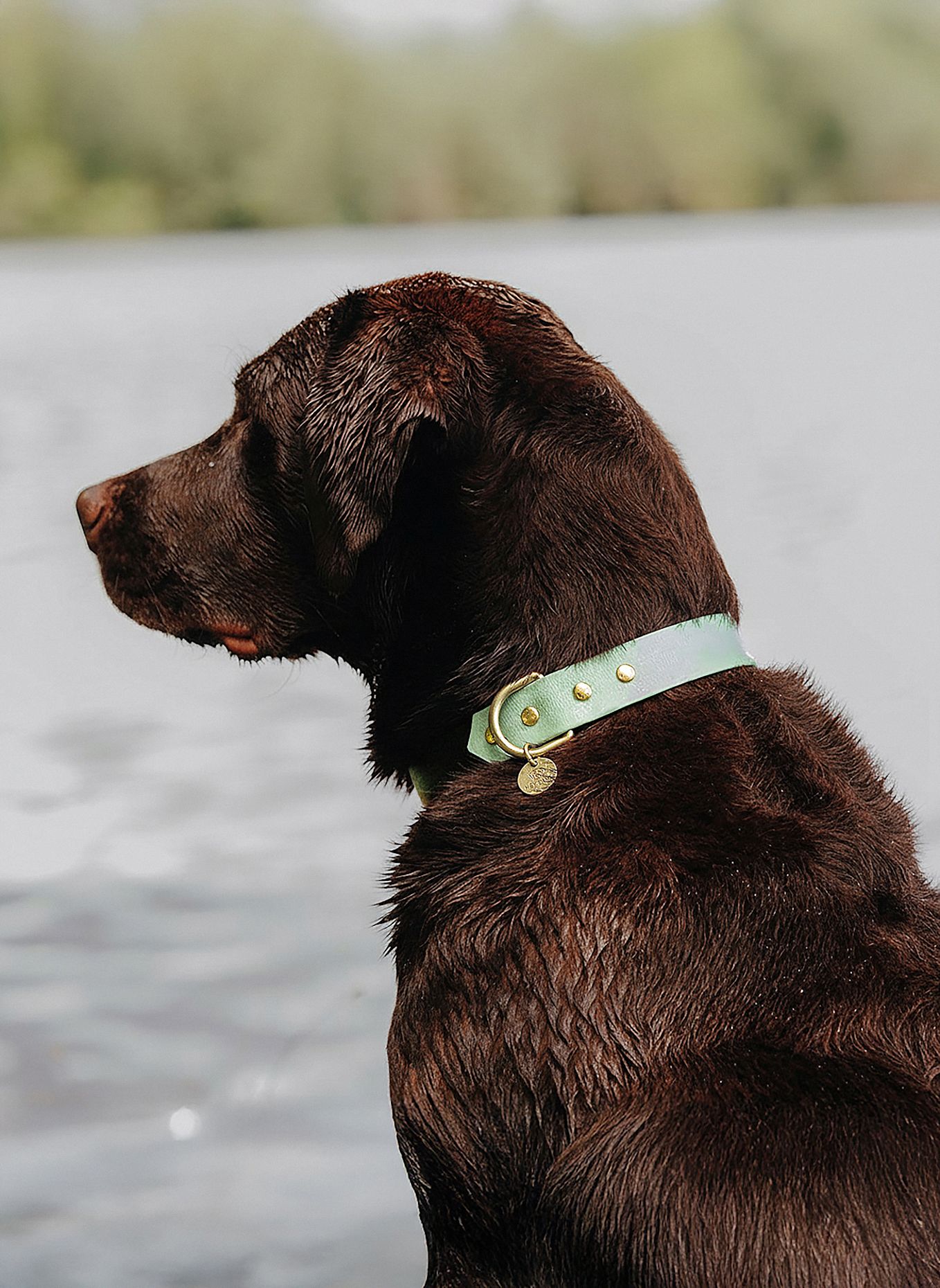 HEY LANA Halsband OUTDOOR FLEX: SCHWARZ/ MINT