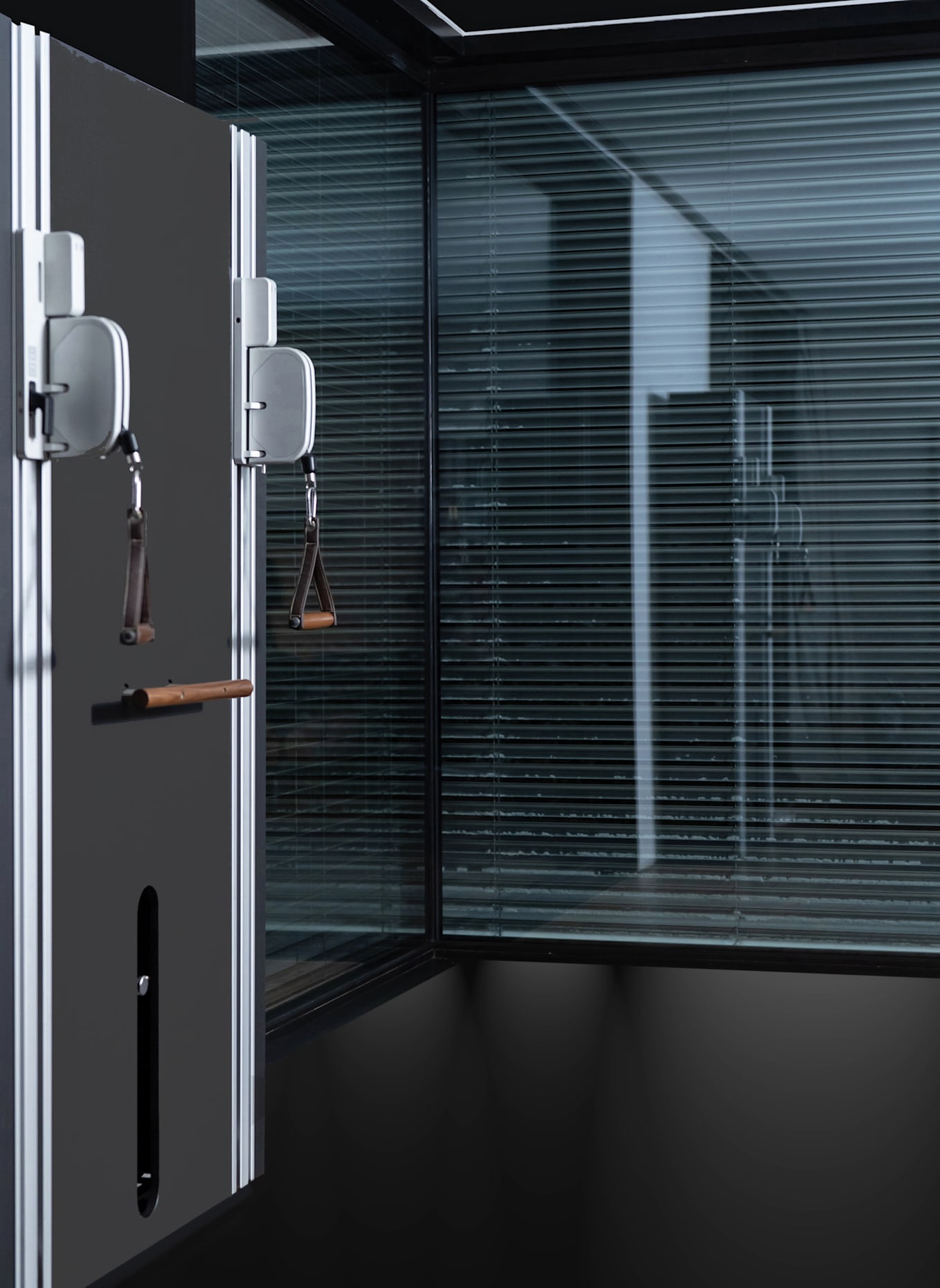 STIL-FIT Kabelzug PRO - Latzug: SCHWARZ / LATZUG