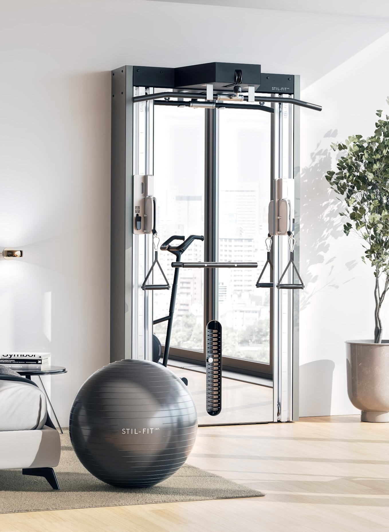 STIL-FIT Kabelzug PRO - Latzug: SPIEGEL / LATZUG