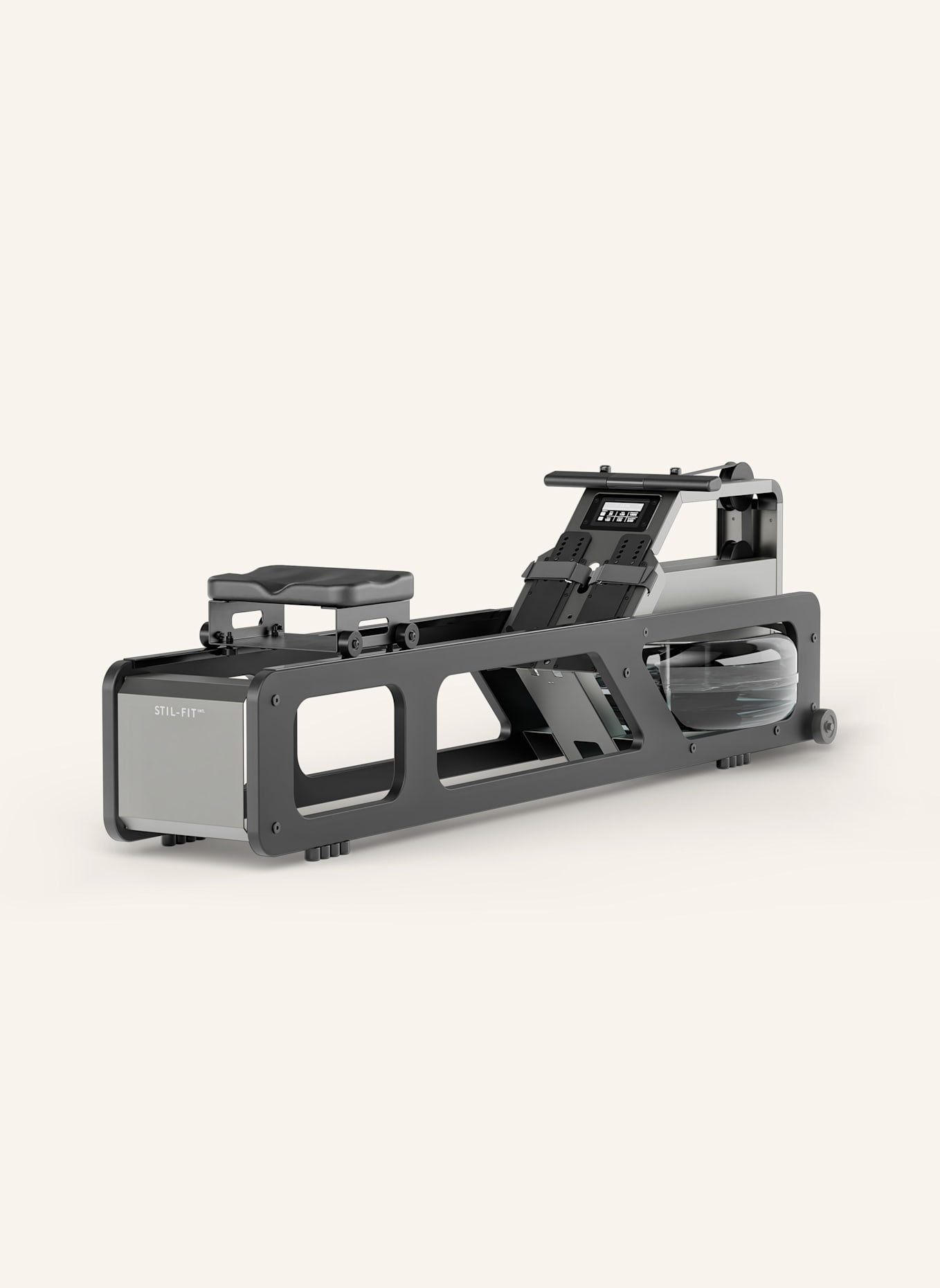 STIL-FIT Rudergerät PRO: SCHWARZ