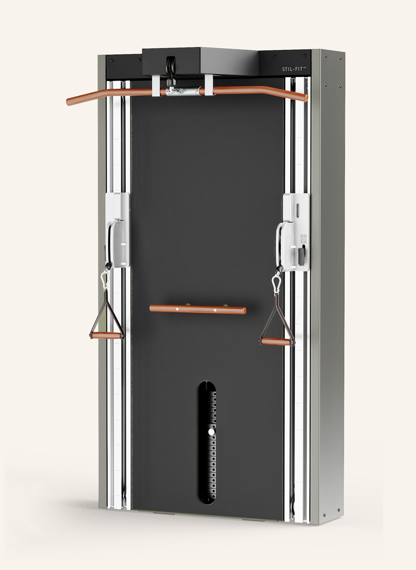 STIL-FIT Kabelzug PRO - Latzug: SCHWARZ / LATZUG