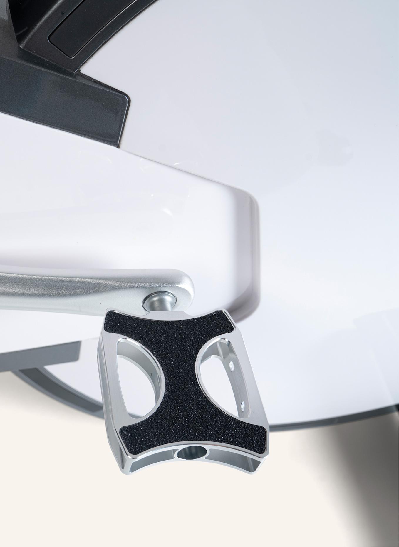 STIL-FIT Ergometer PURE: WEISS / ESCHE