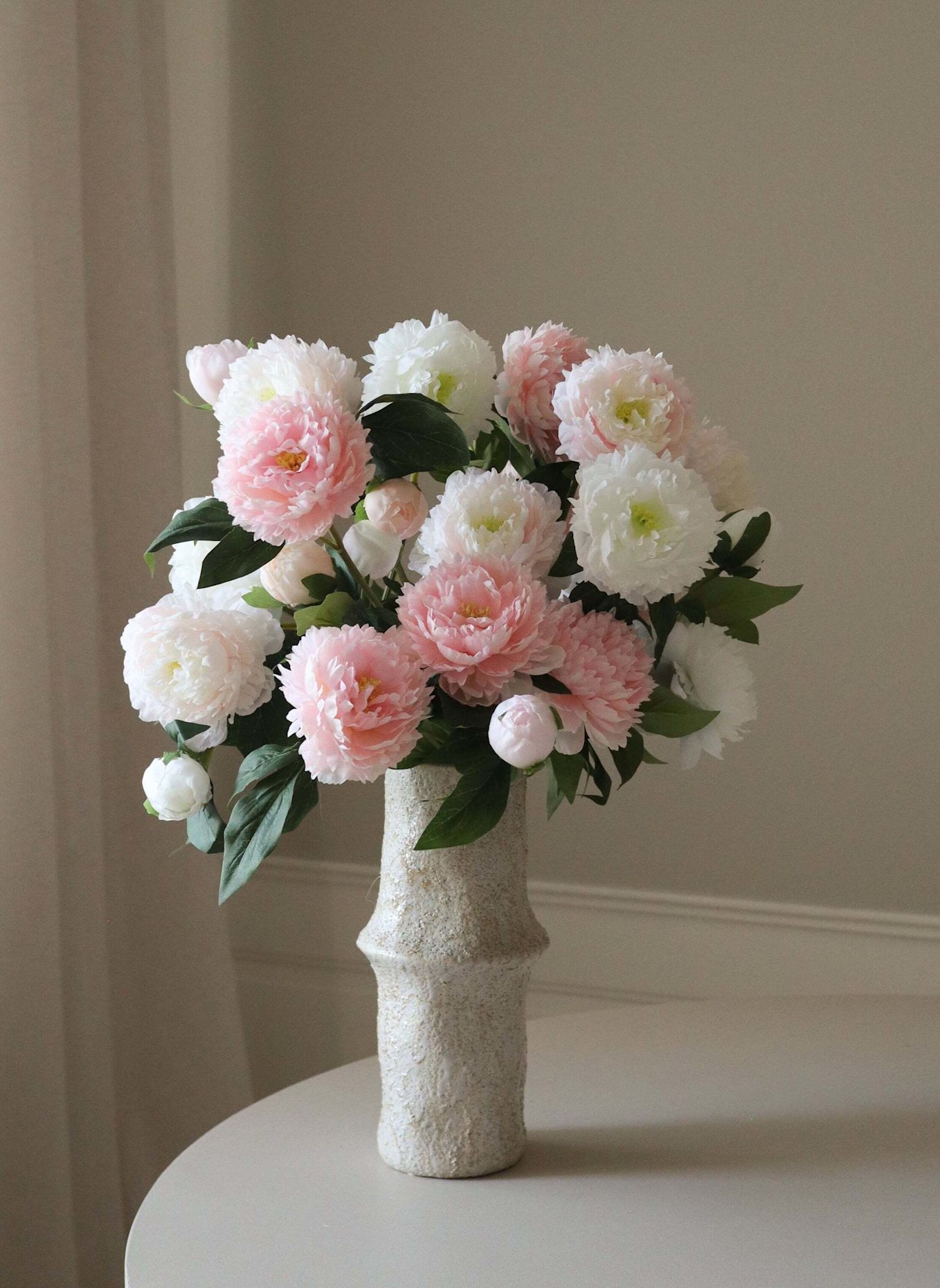 Botané Künstlicher Blumenstrauß PEONY BOUQUET: PINK