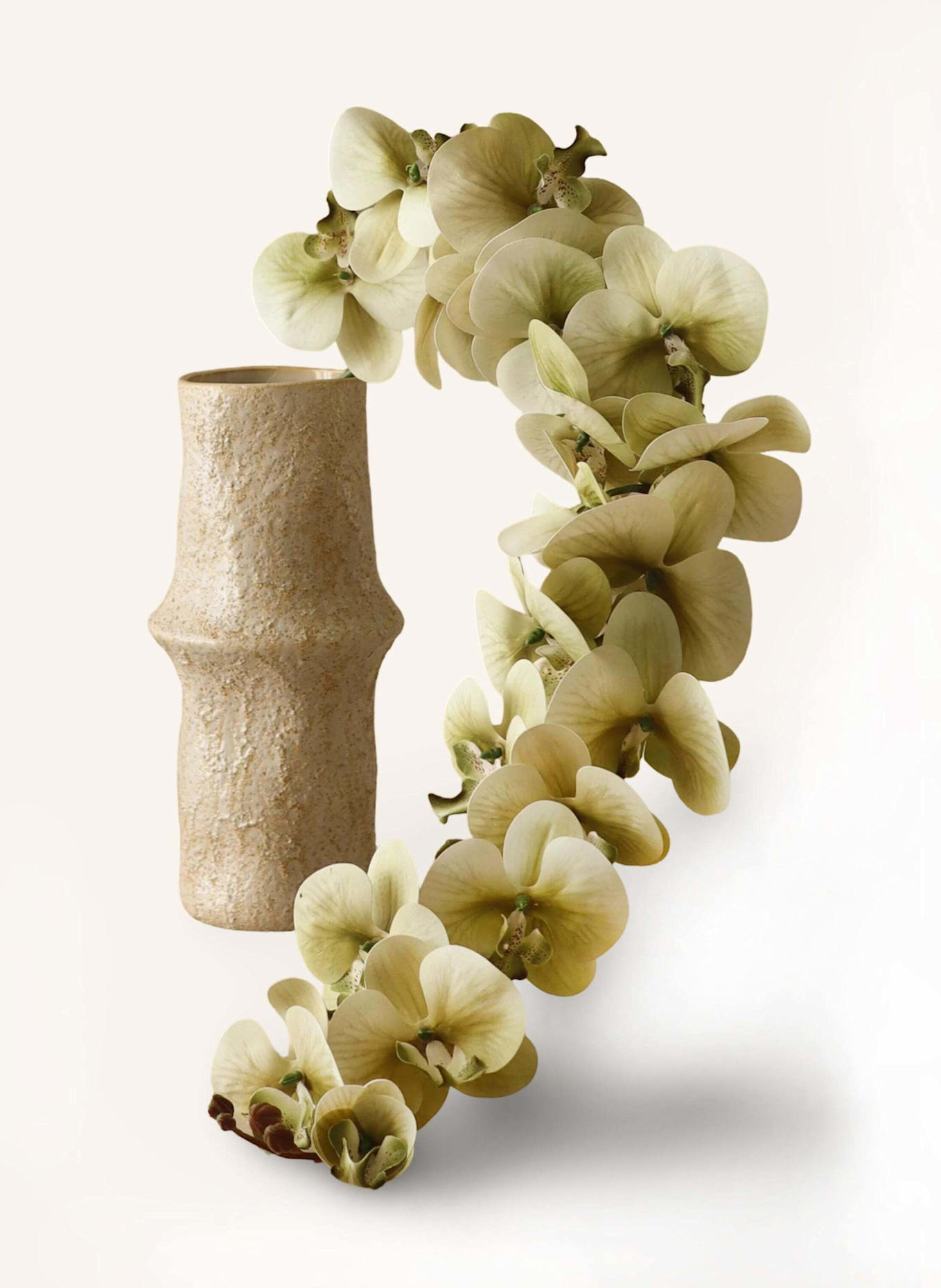 Botané Kunstblume MAJESTIC ORCHID FLOWER: GRÜN