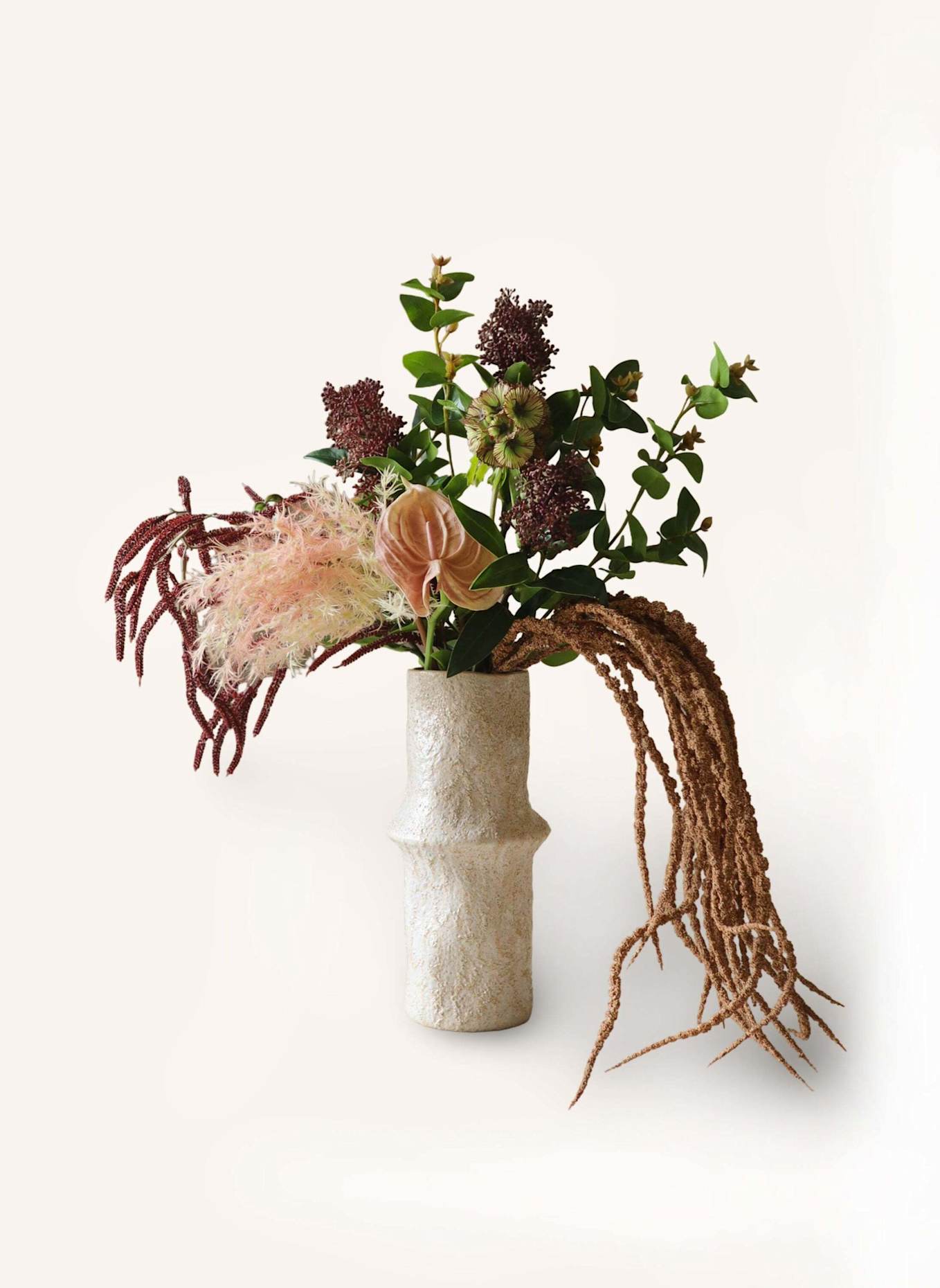 Botané Künstlicher Blumenstrauß SCARLET LETTER: BRAUN