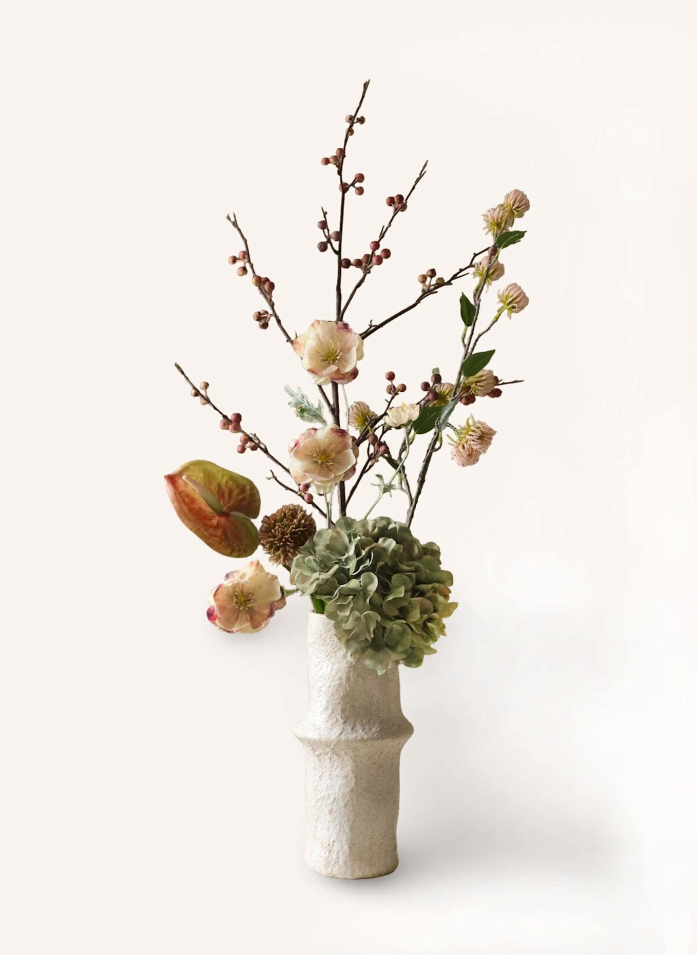 Botané Künstlicher Blumenstrauß BLUSH GROVE: ROSA