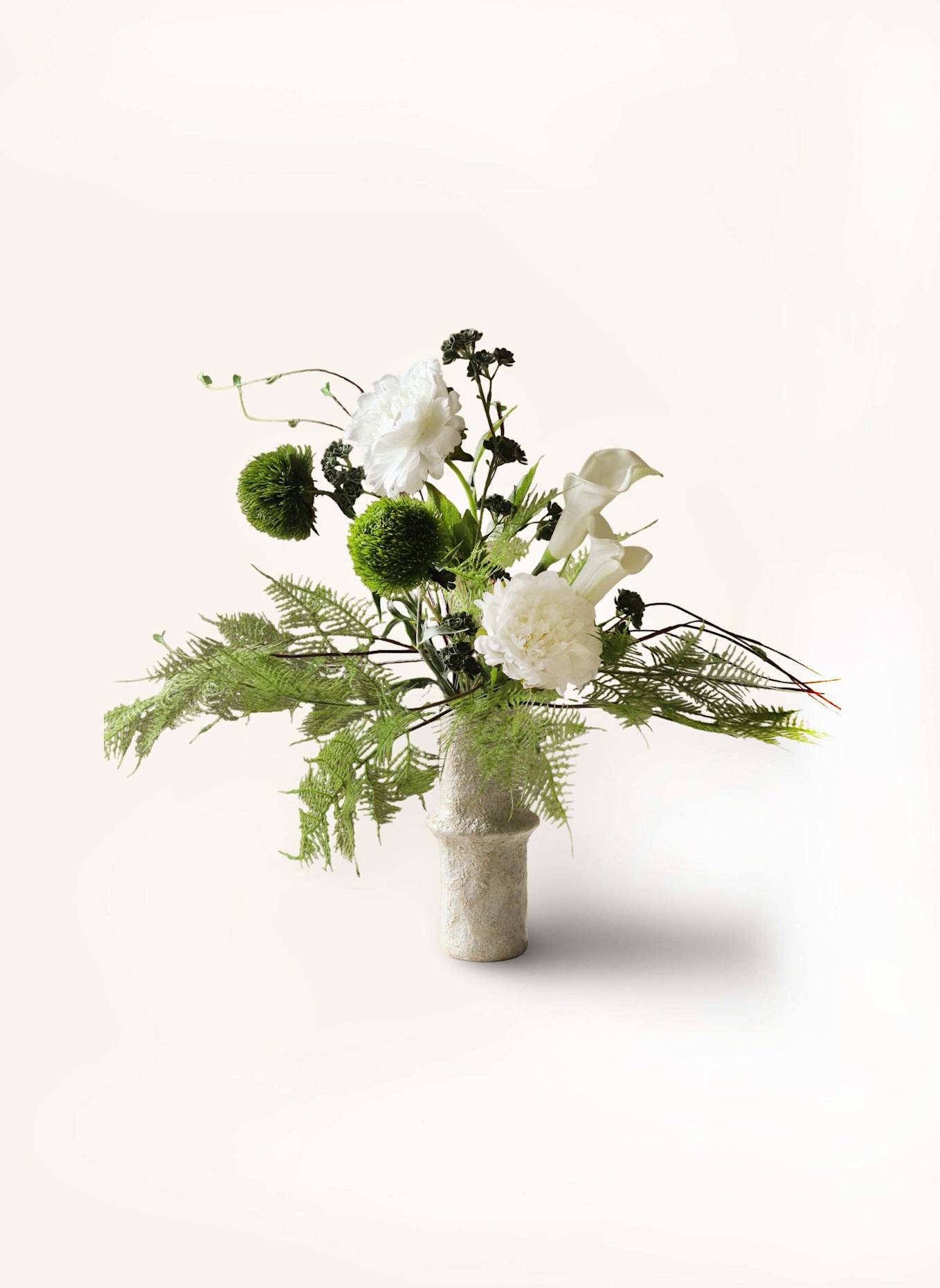 Botané Künstlicher Blumenstrauß BOTANICAL WHISPER: WEISS