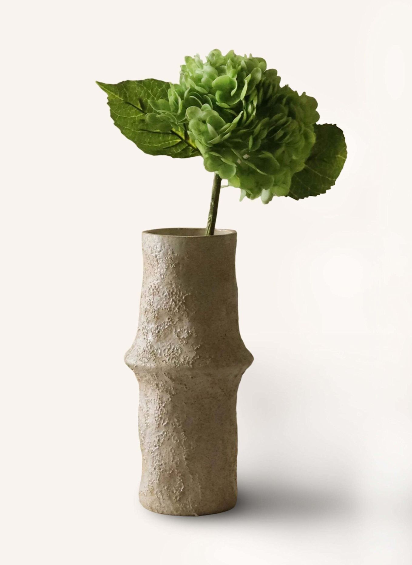 Botané Kunstblume HYDRANGEA FLOWER: GRÜN