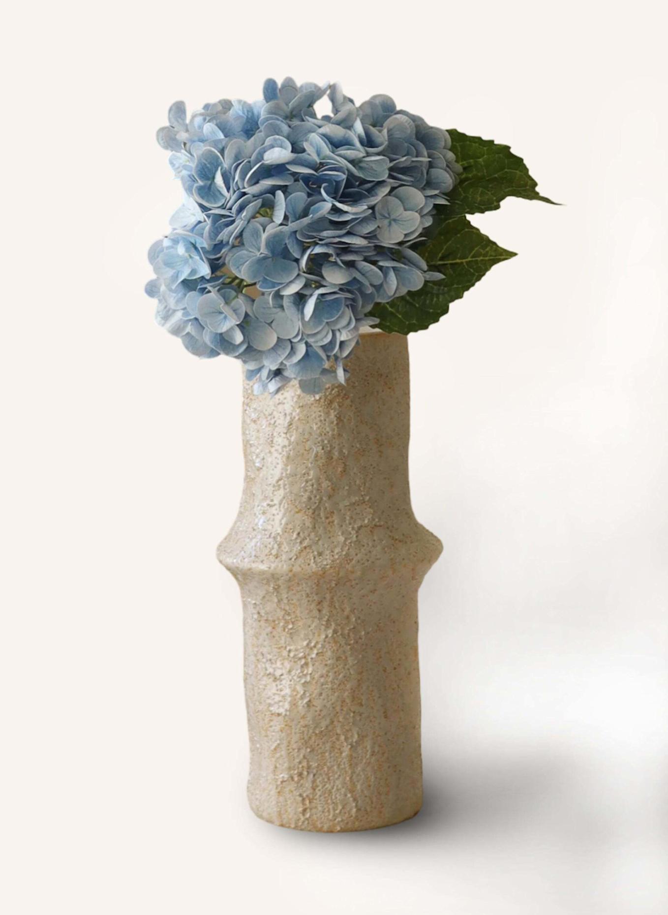 Botané Kunstblume HYDRANGEA FLOWER: HELLBLAU