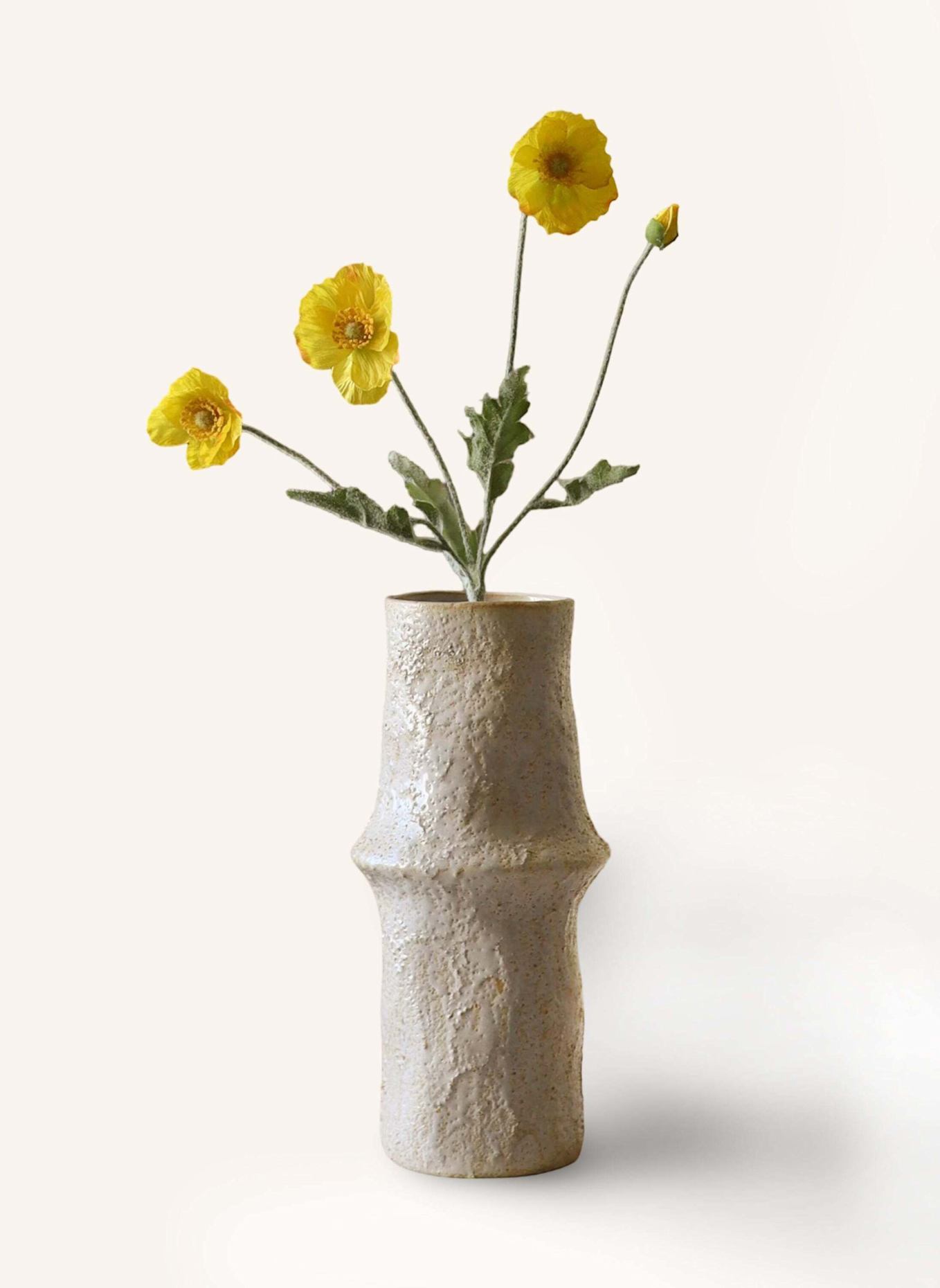 Botané Kunstblume POPPY FLOWER: GELB