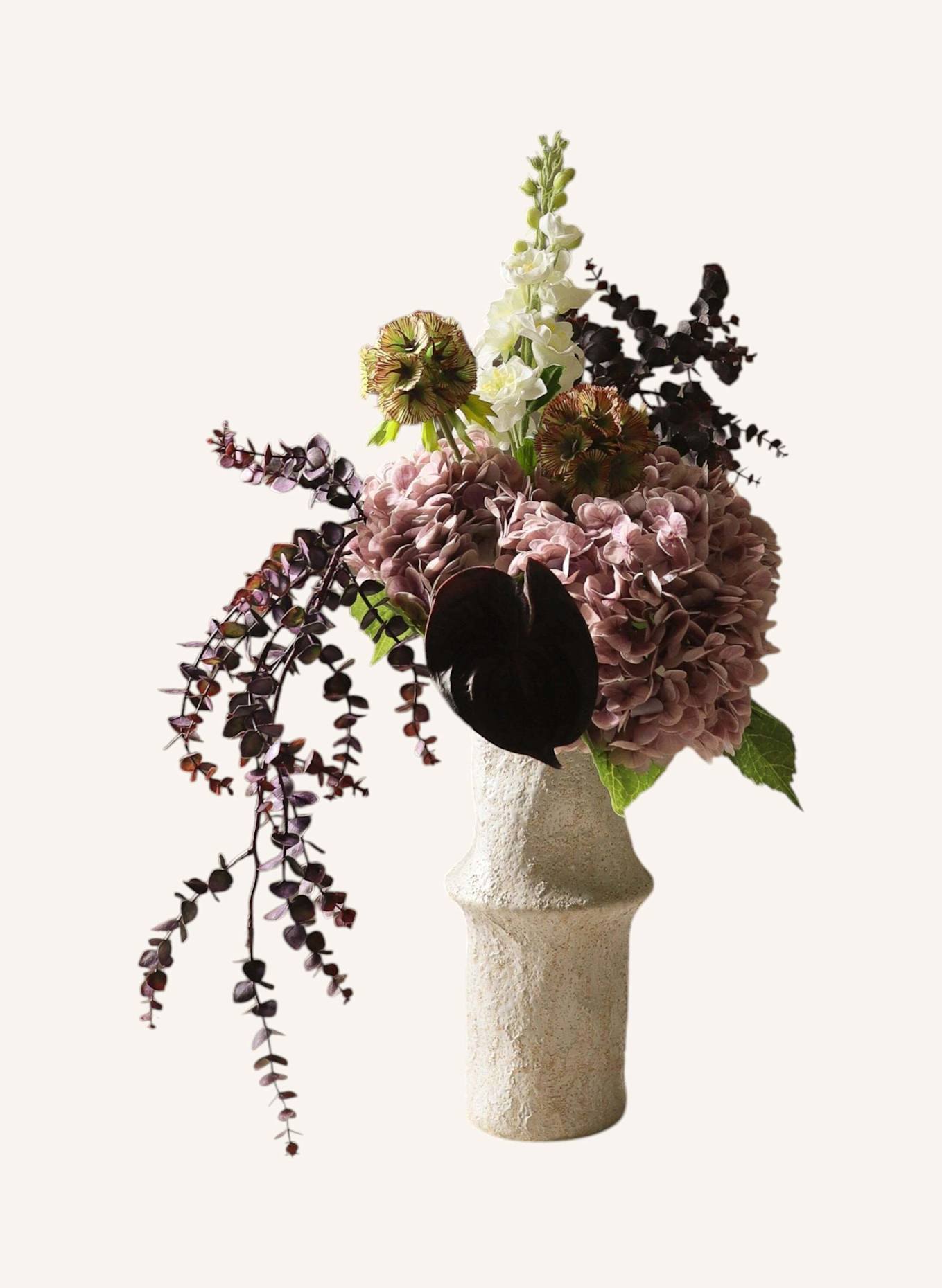 Botané Artificial Flower Bouquet PERFECTLY PLUM: PINK