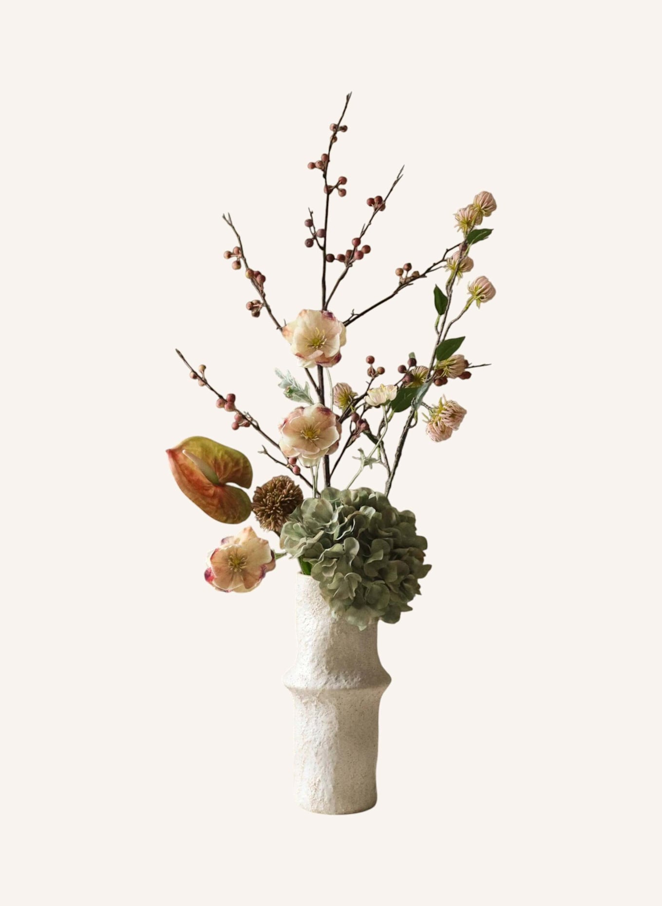 Botané BLUSH GROVE Artificial Flower Bouquet: PINK