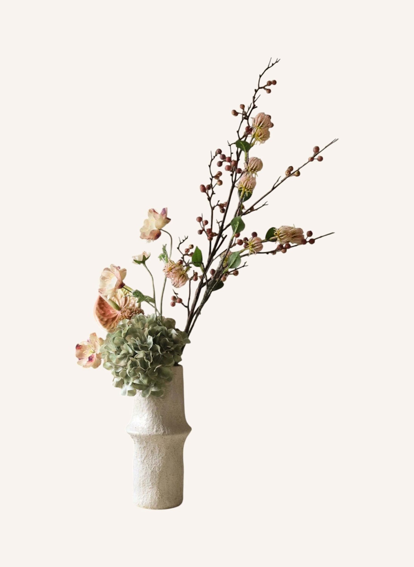Botané BLUSH GROVE Artificial Flower Bouquet: PINK