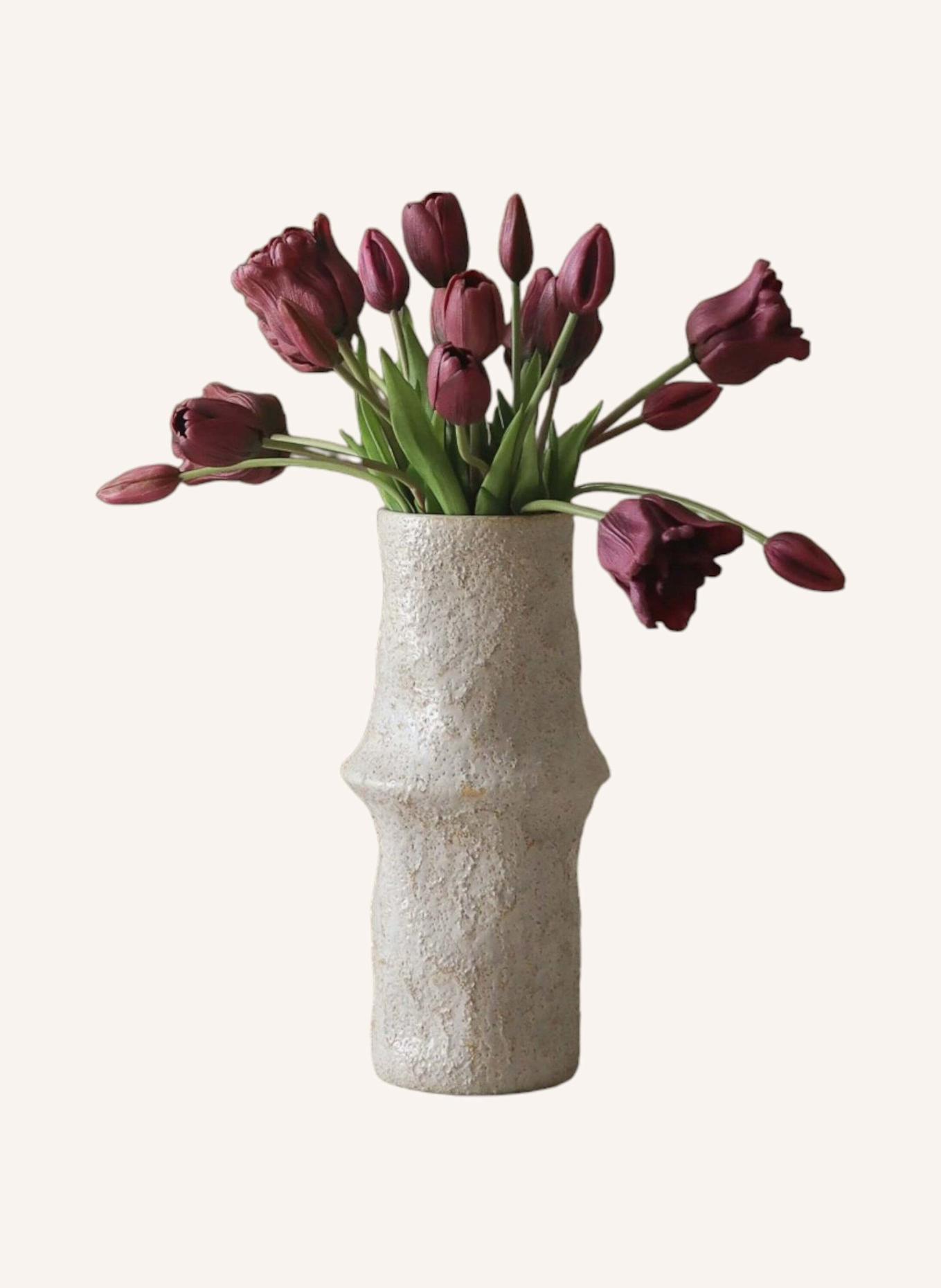Botané Künstlicher Blumenstrauß TULIP BOUQUET MIXED: LILA