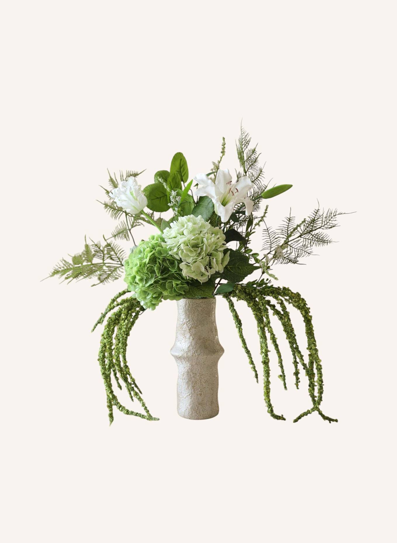 Botané Künstlicher Blumenstrauß TENNIS BALL GREEN