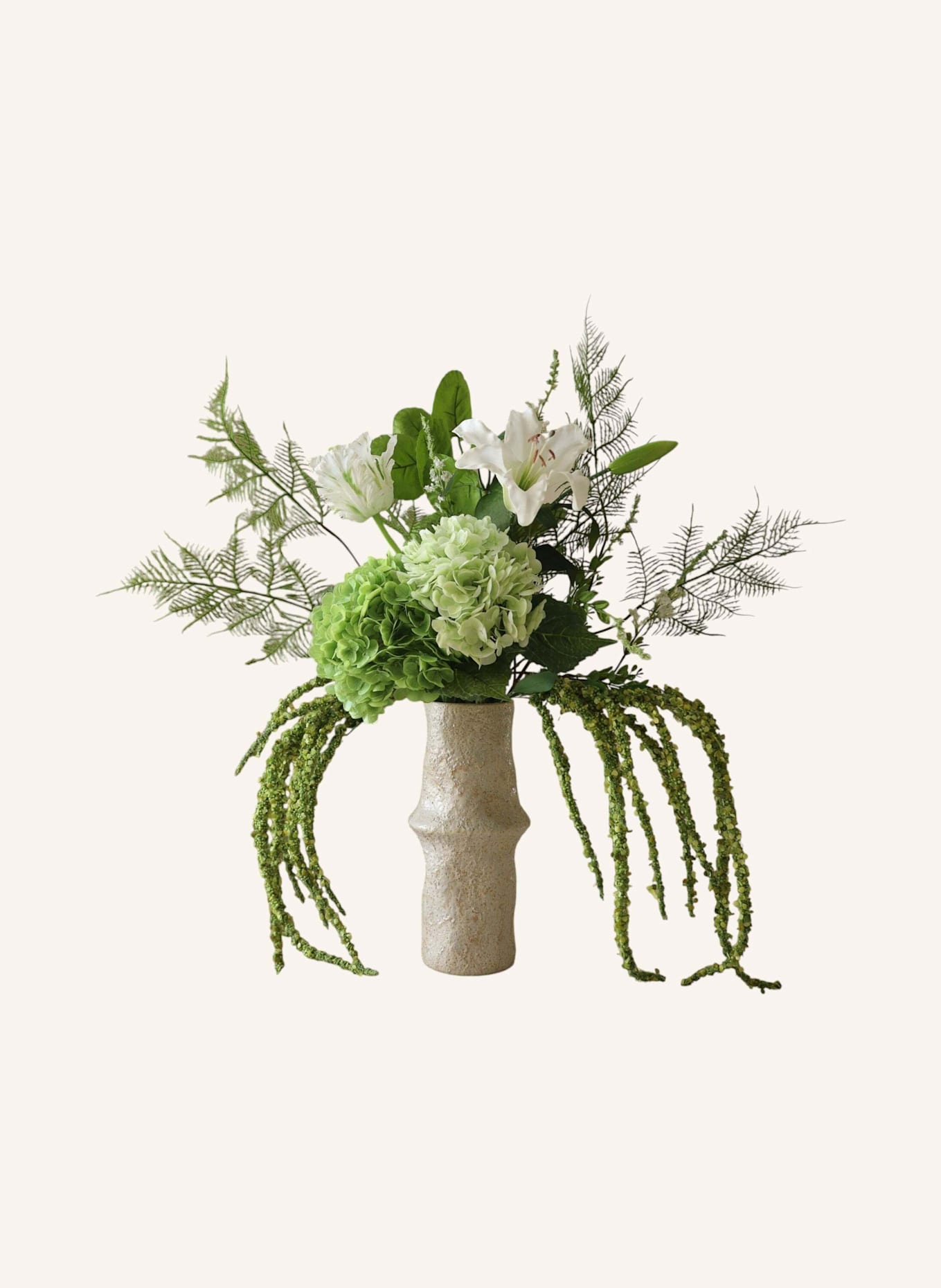 Botané Künstlicher Blumenstrauß TENNIS BALL GREEN