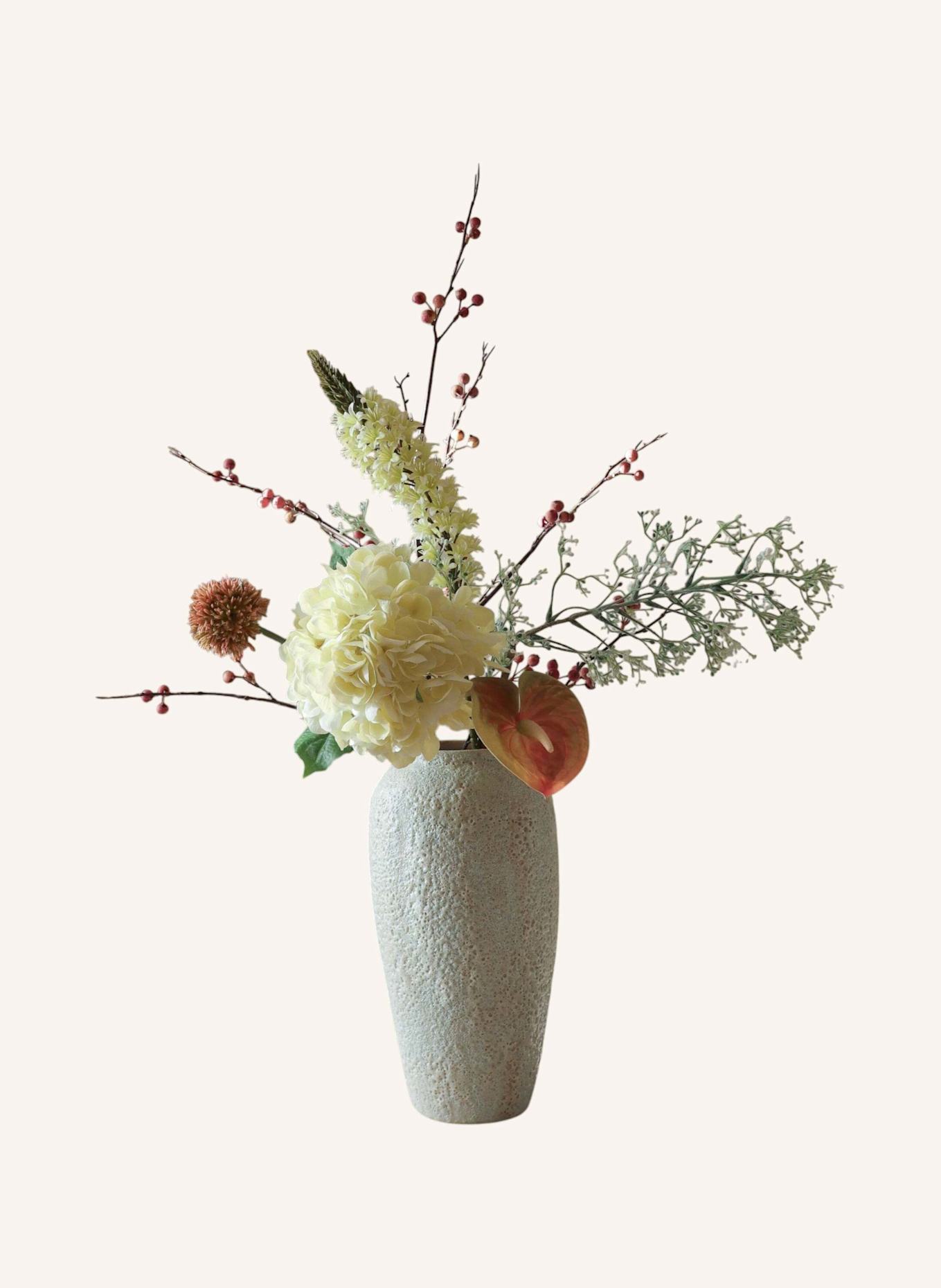 Botané FROSTED AMBER Artificial Flower Bouquet: PINK