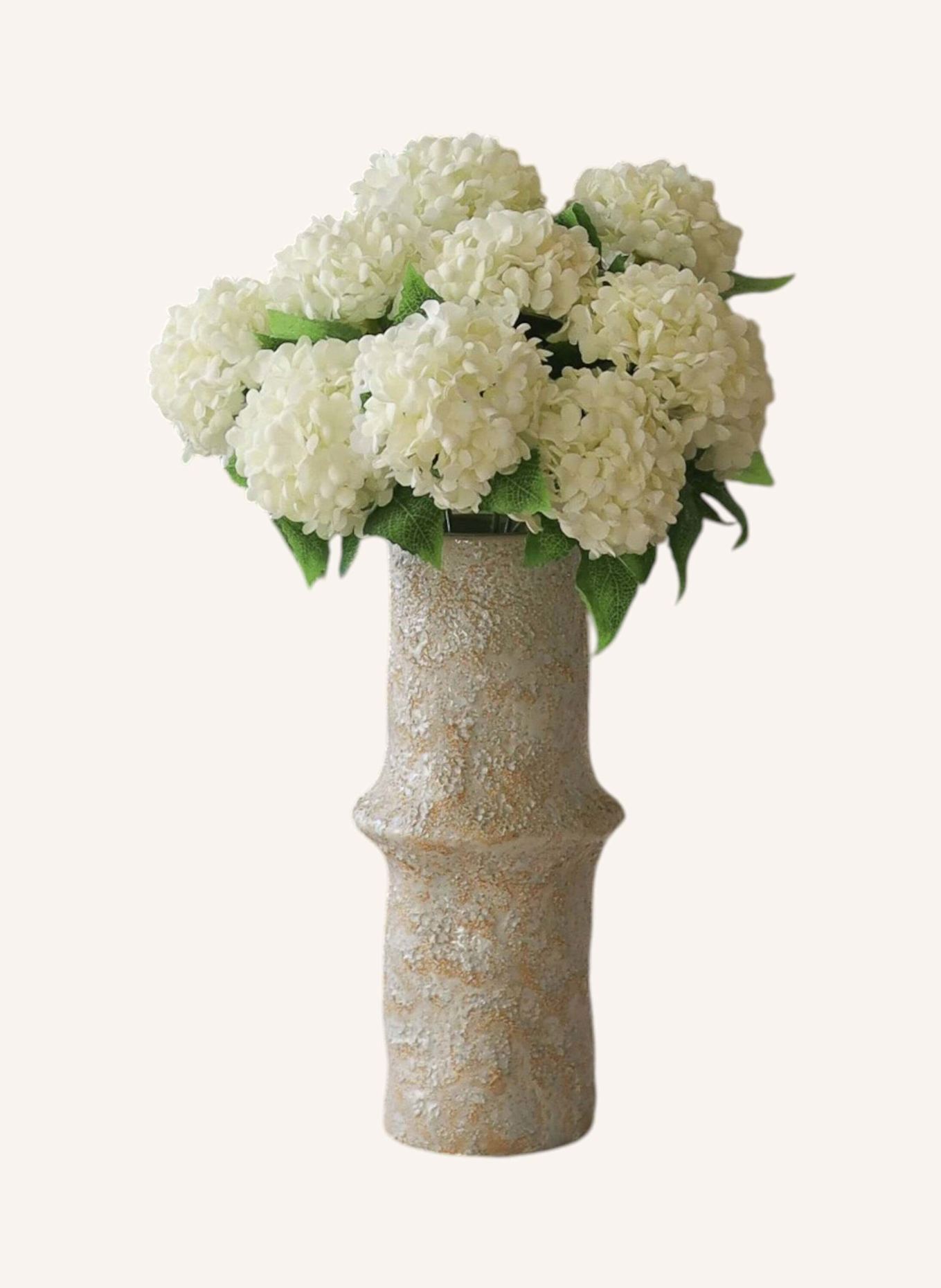Botané Künstlicher Blumenstrauß SNOWBALL HYDRANGEA BOUQUET