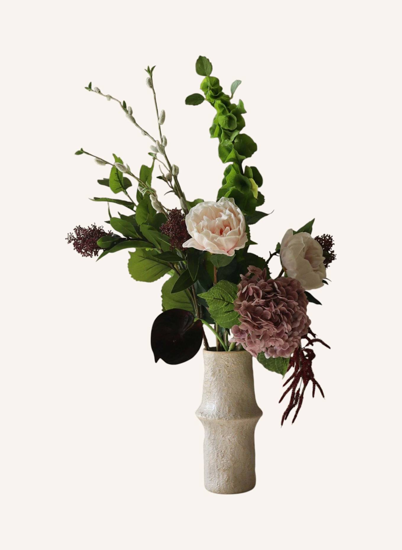 Botané Artificial Flower Bouquet GRAPE COMPOTE: PURPLE