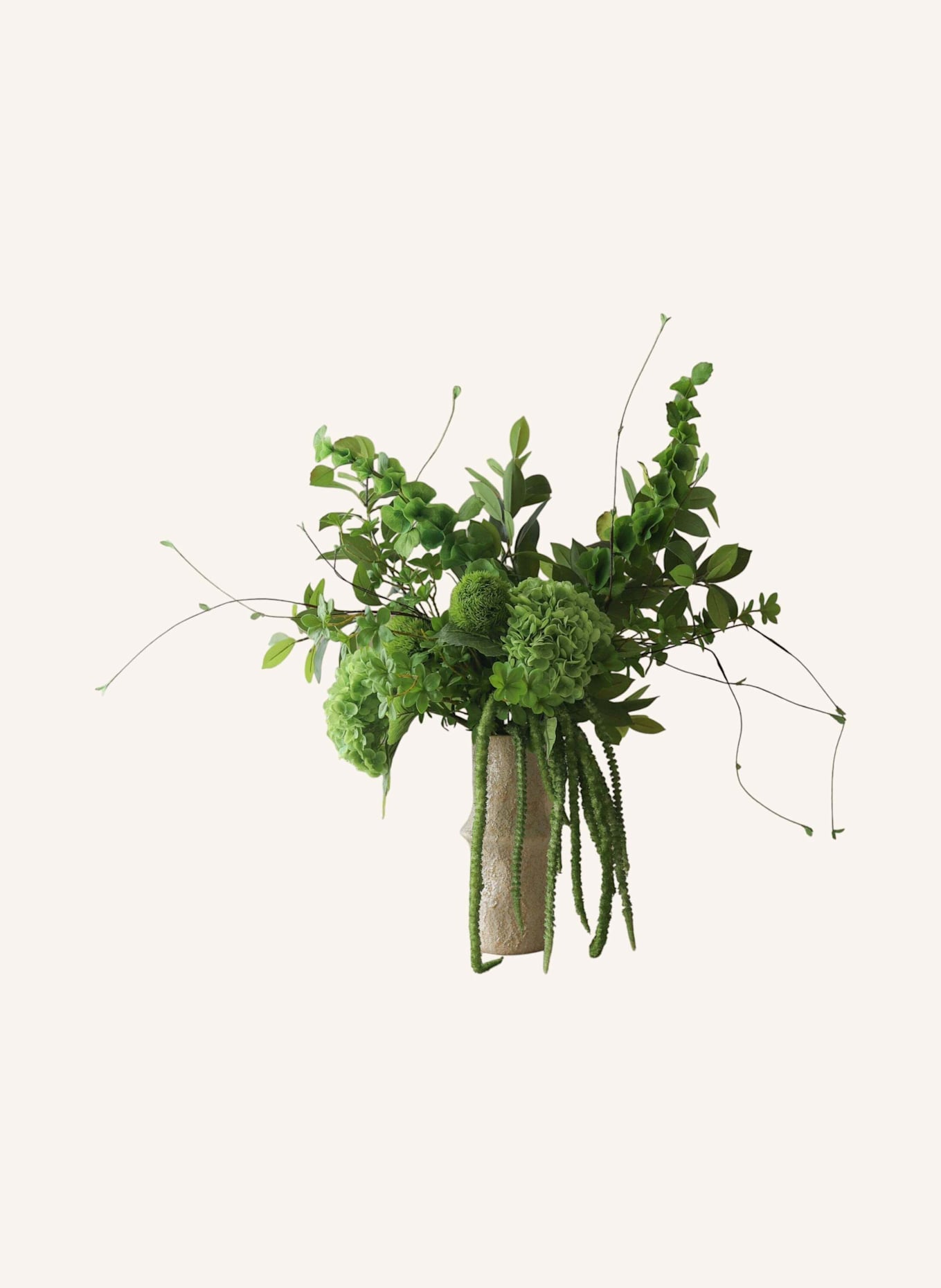 Botané Verdiant Muse Artificial Flower Bouquet: GREEN