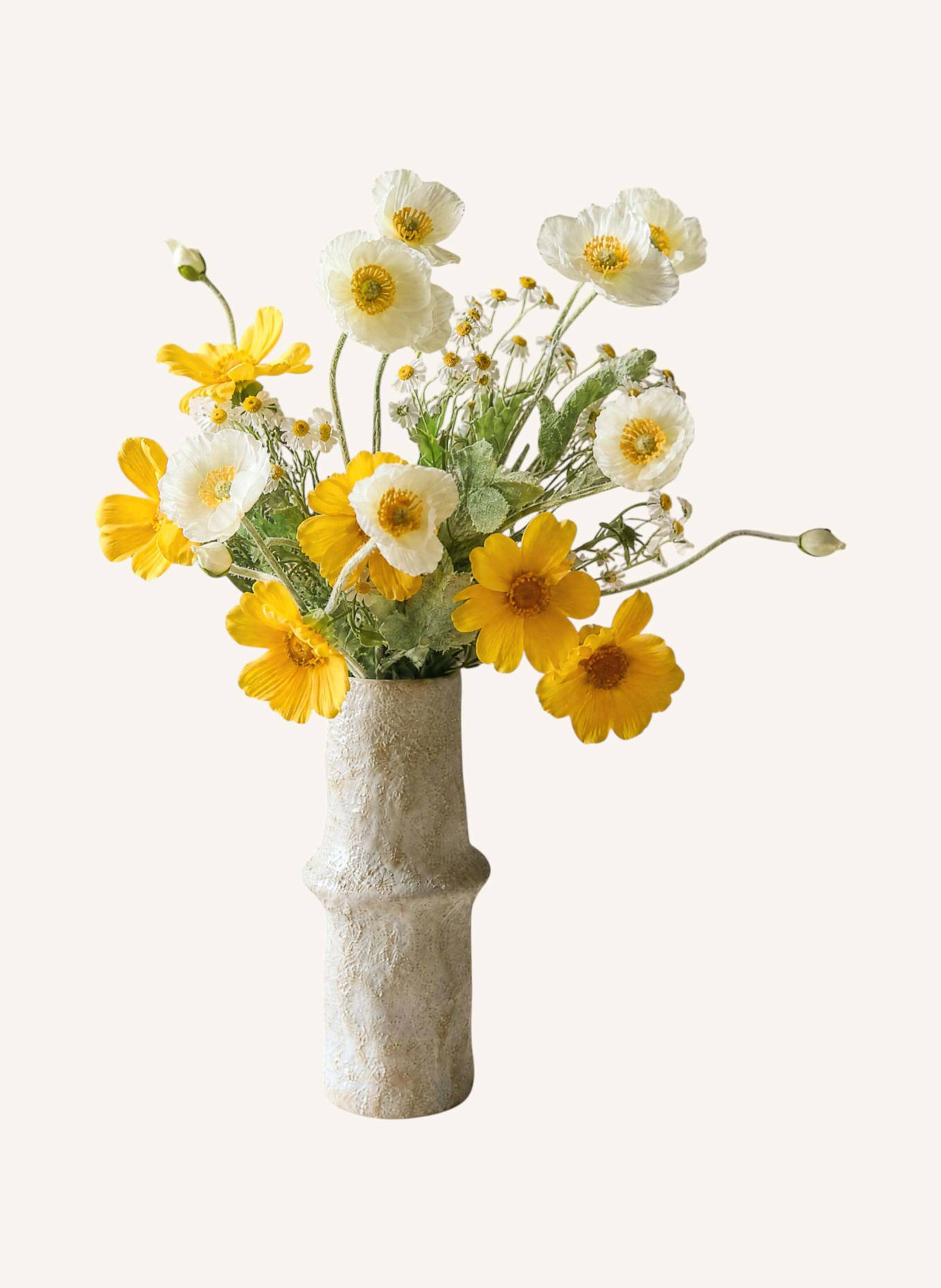 Botané LE NATURAL Artificial Flower Bouquet: YELLOW