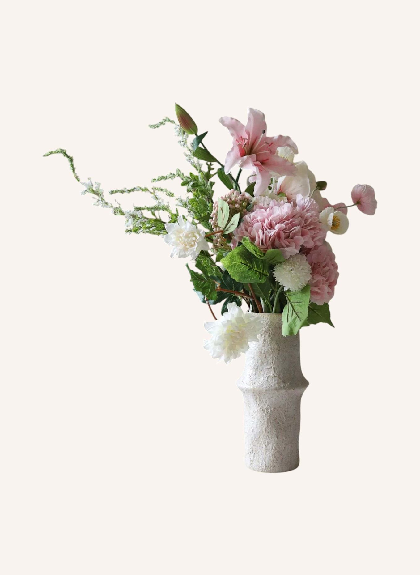 Botané Artificial Flower Bouquet MILKSHAKE: PINK
