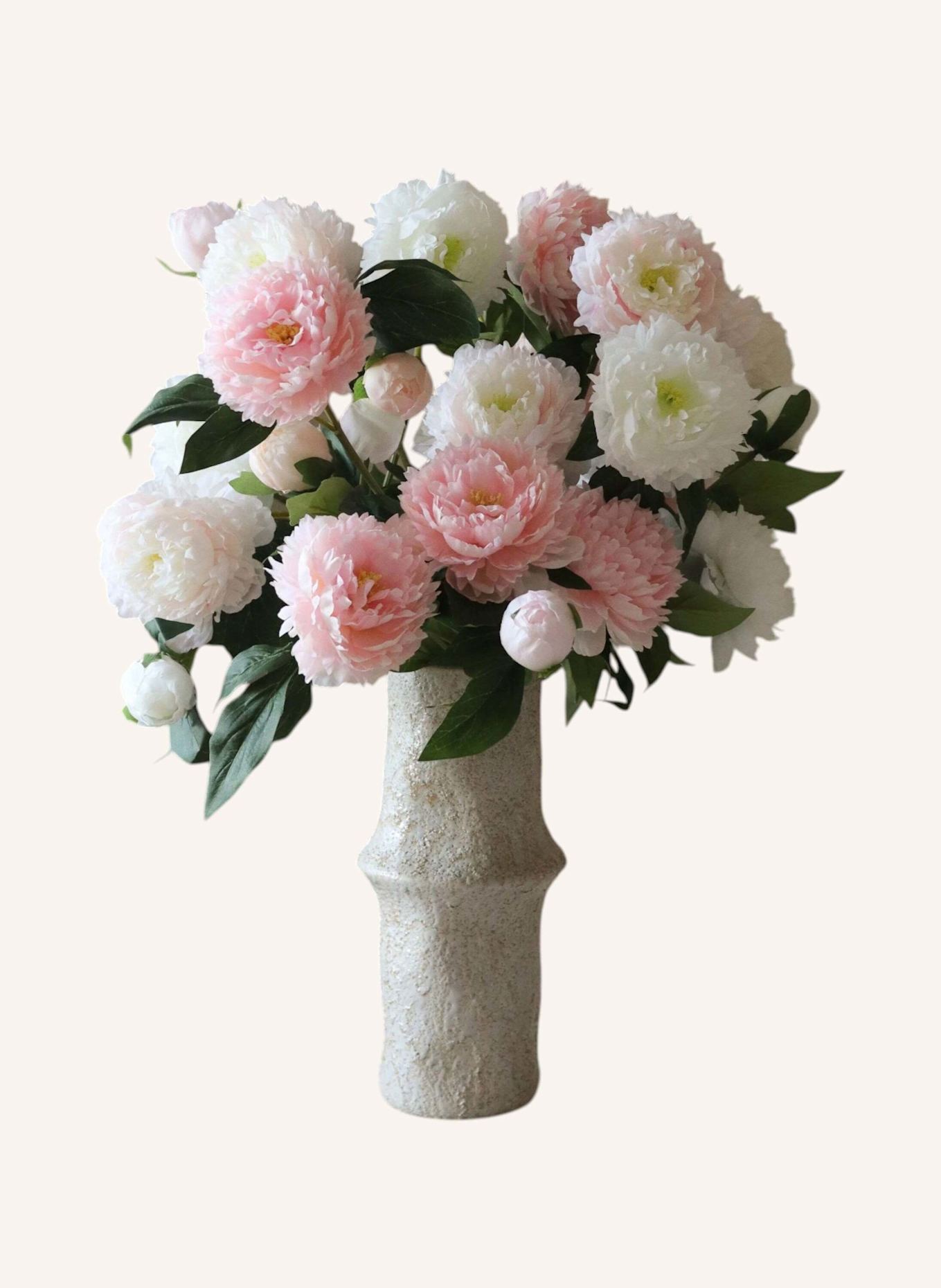 Botané Kunstbloemenboeket PEONY BOUQUET: ROZE