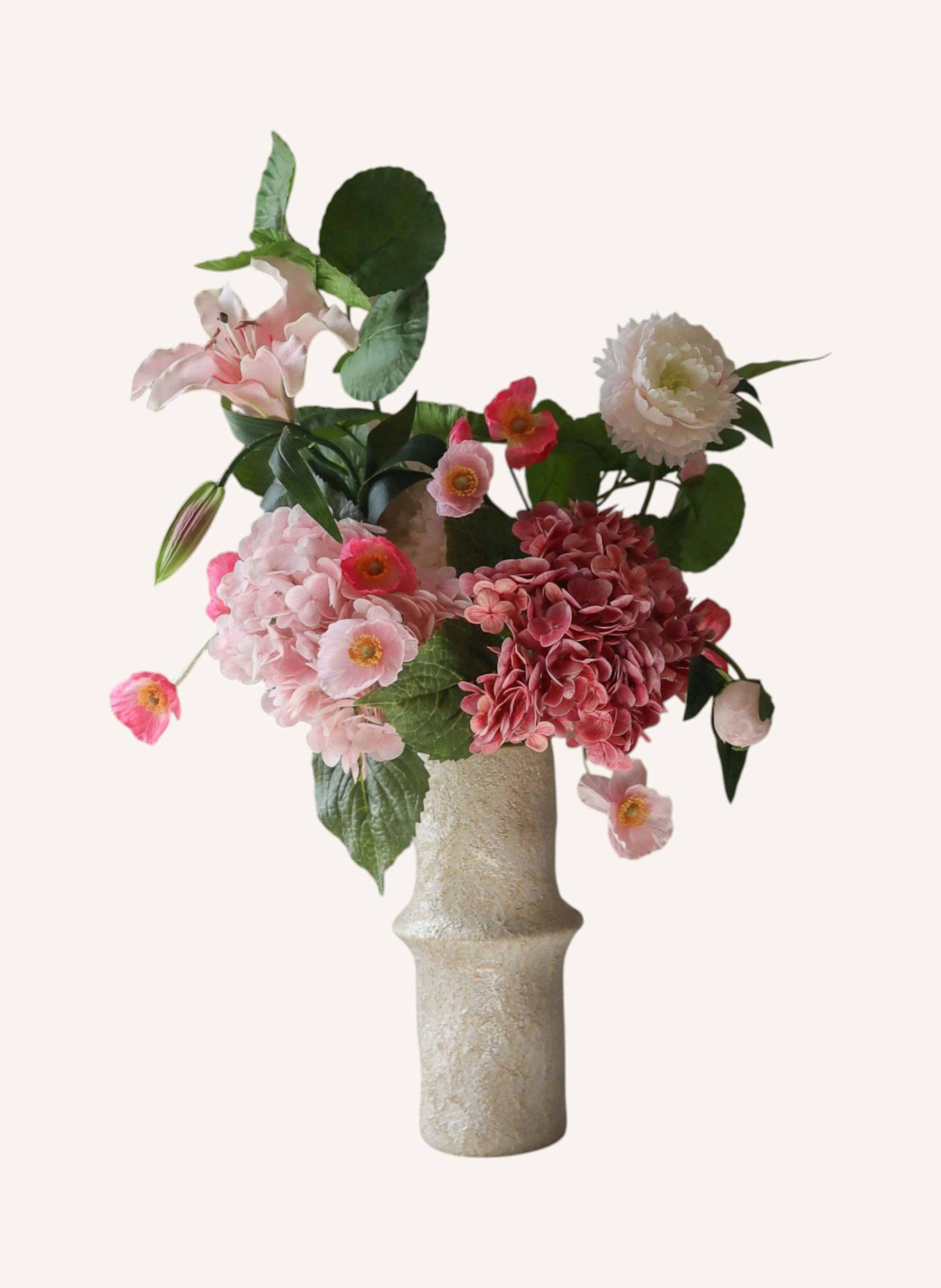 Botané Artificial Flower Bouquet PERFECT PINKS: PINK