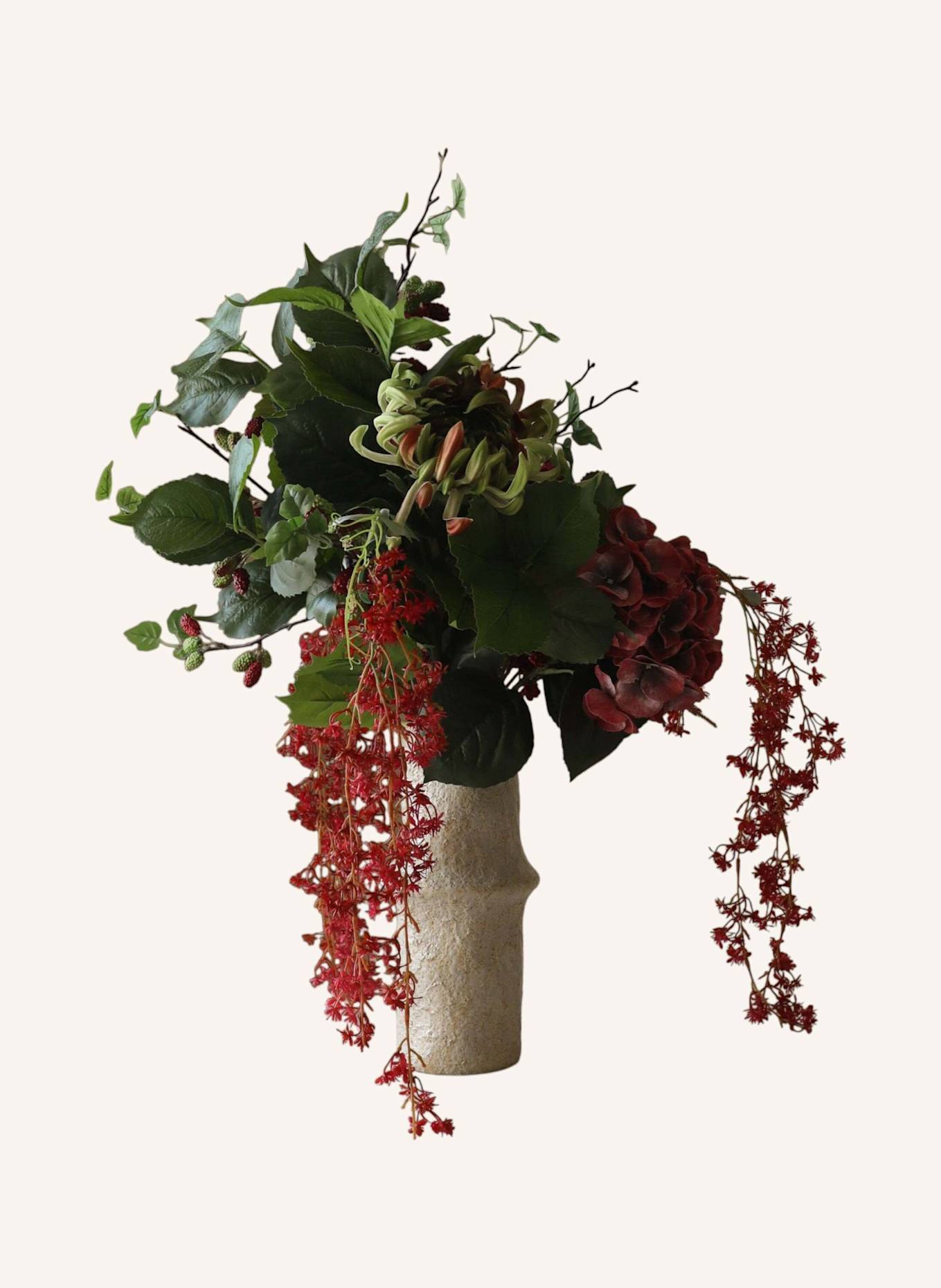 Botané Künstlicher Blumenstrauß CRIMSON REVERIE