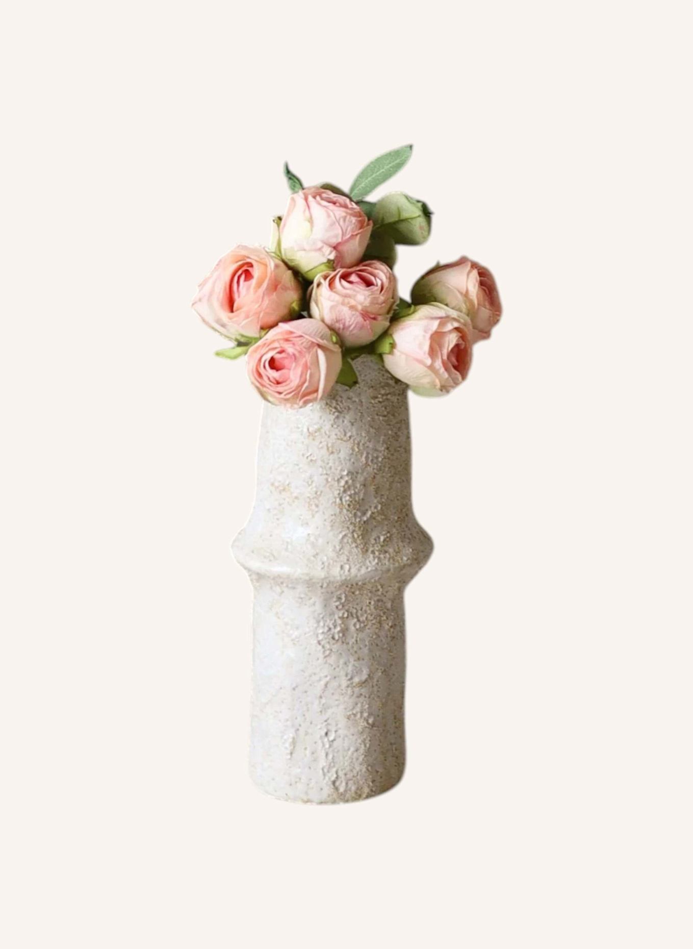 Botané Artificial Flower Bouquet: MINI ROSE BOUQUET: PINK