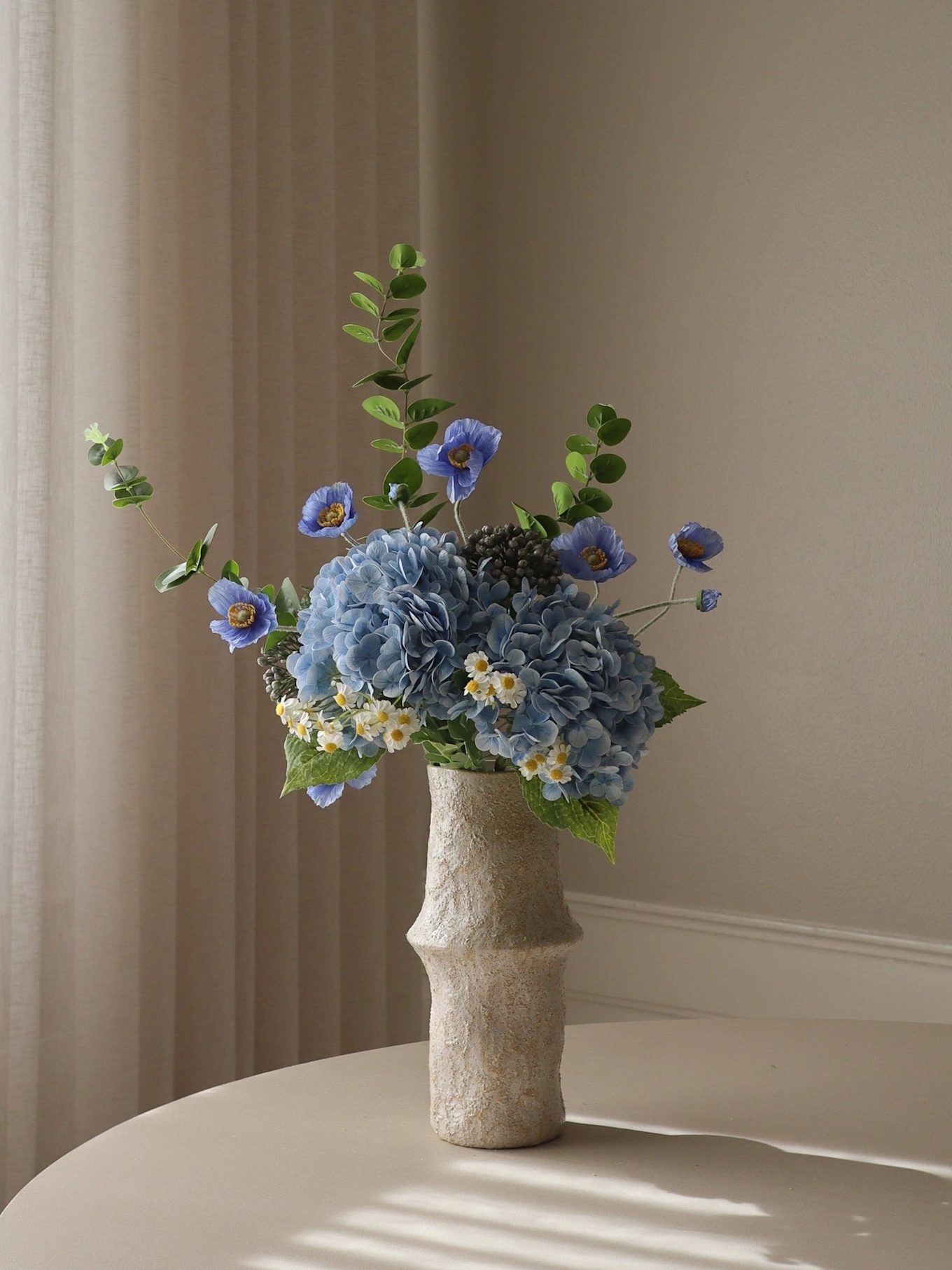 Botané BARBIE BLISS Artificial Flower Bouquet: BLUE