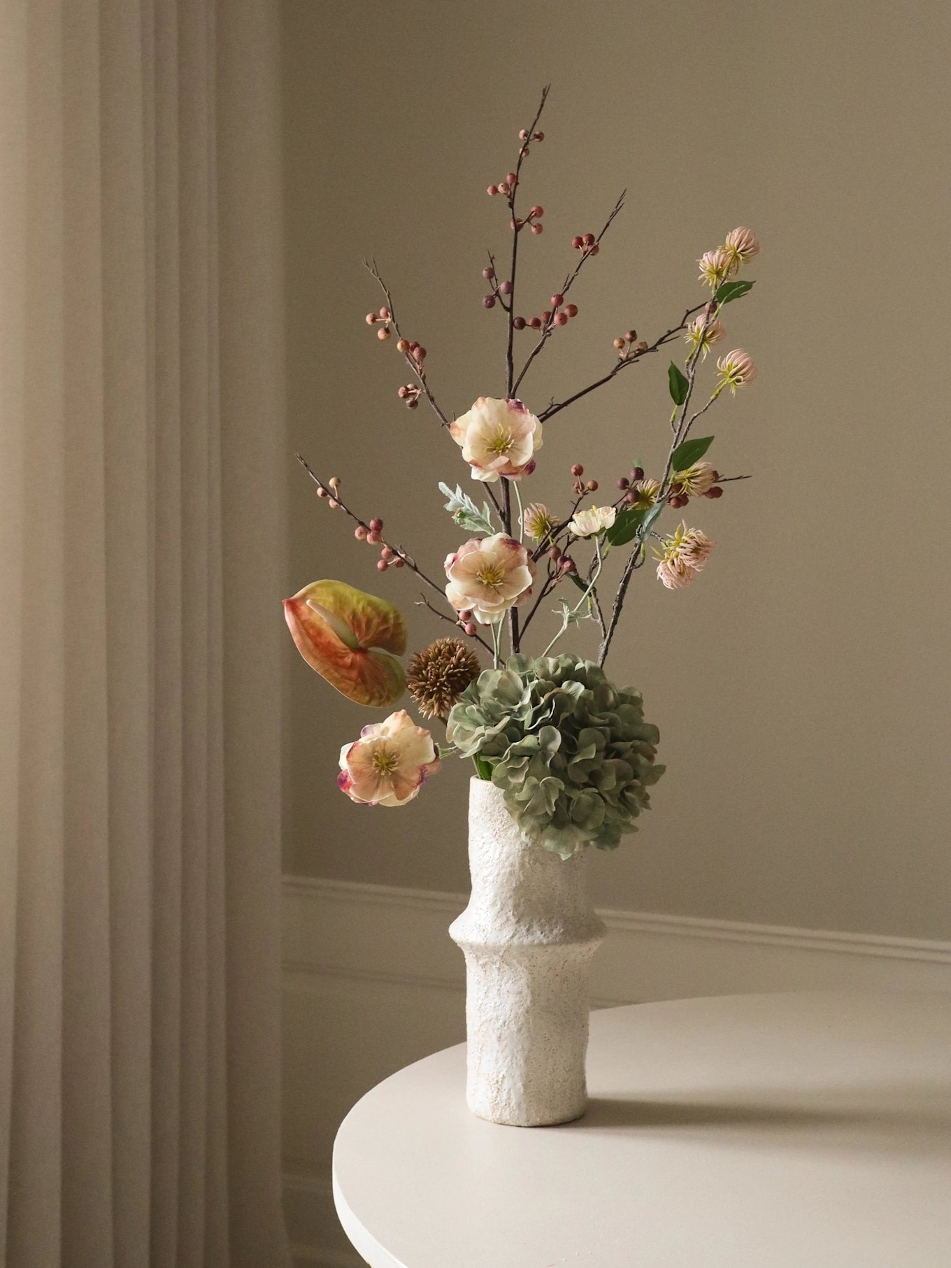 Botané BLUSH GROVE Artificial Flower Bouquet: PINK