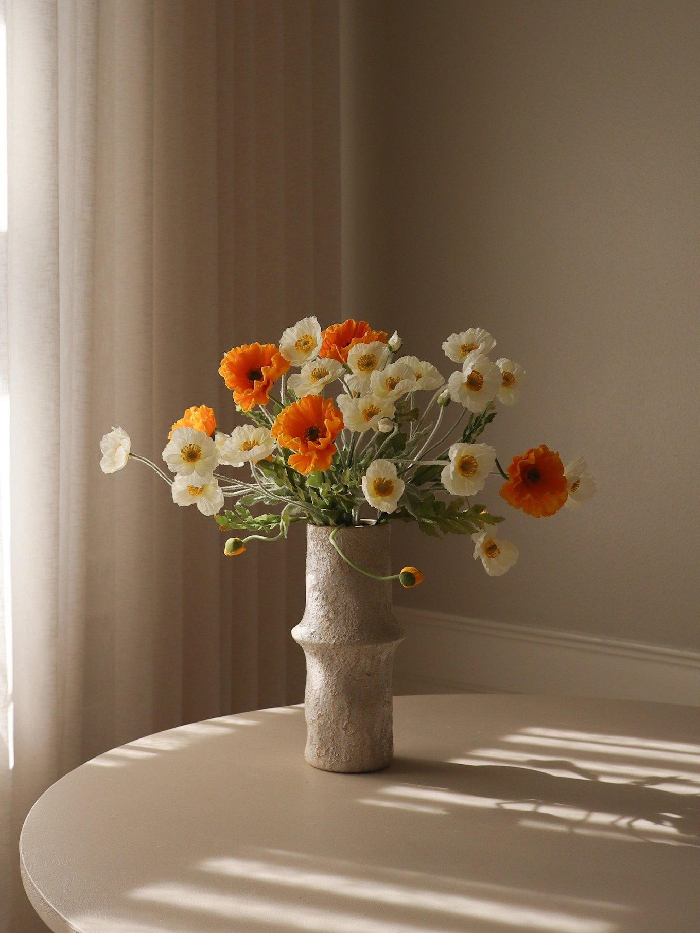 Botané DAYLIGHT Artificial Flower Bouquet: WHITE