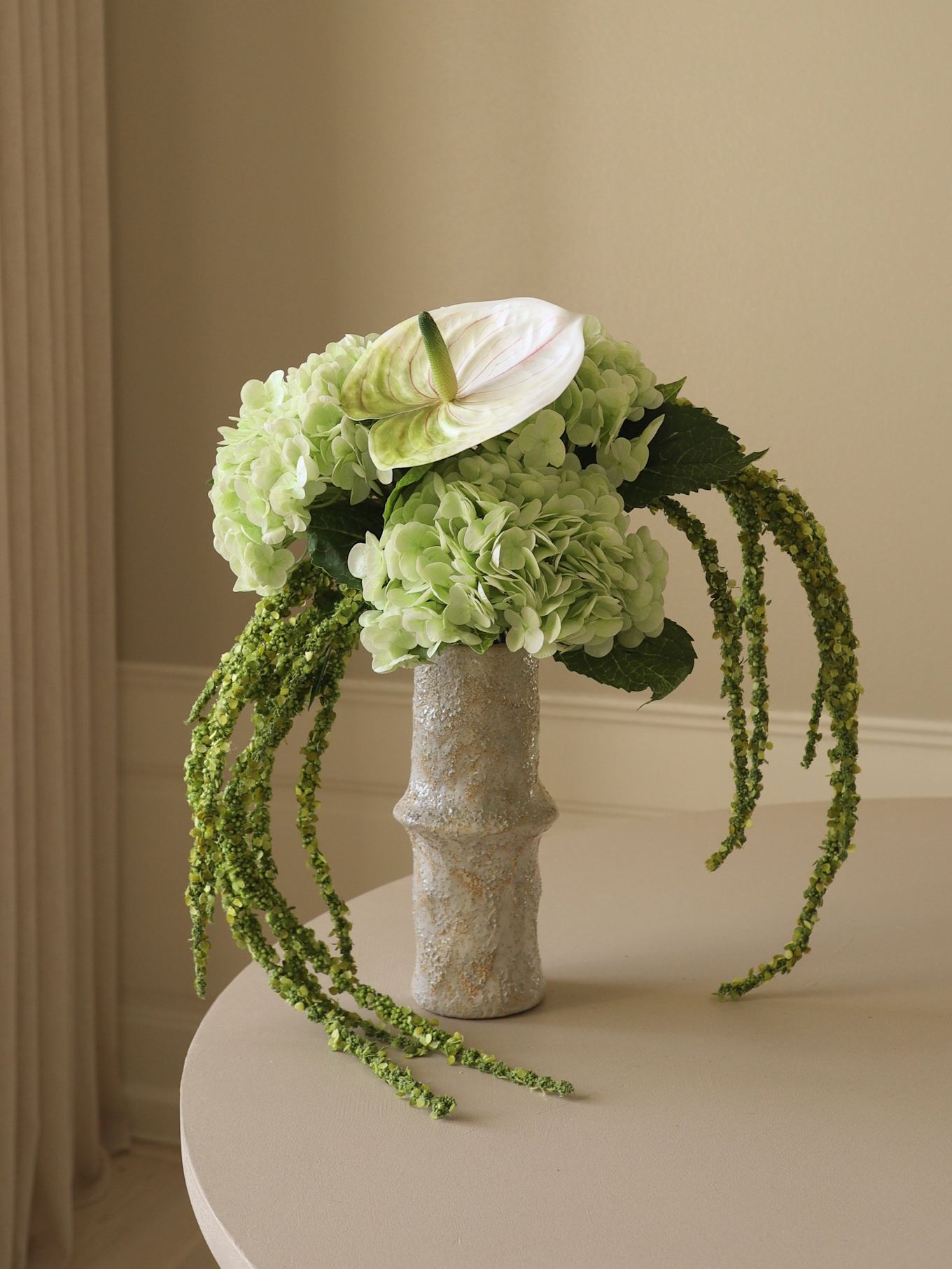 Botané Artificial Flower Bouquet DEWDROP SYMPHONY: GREEN
