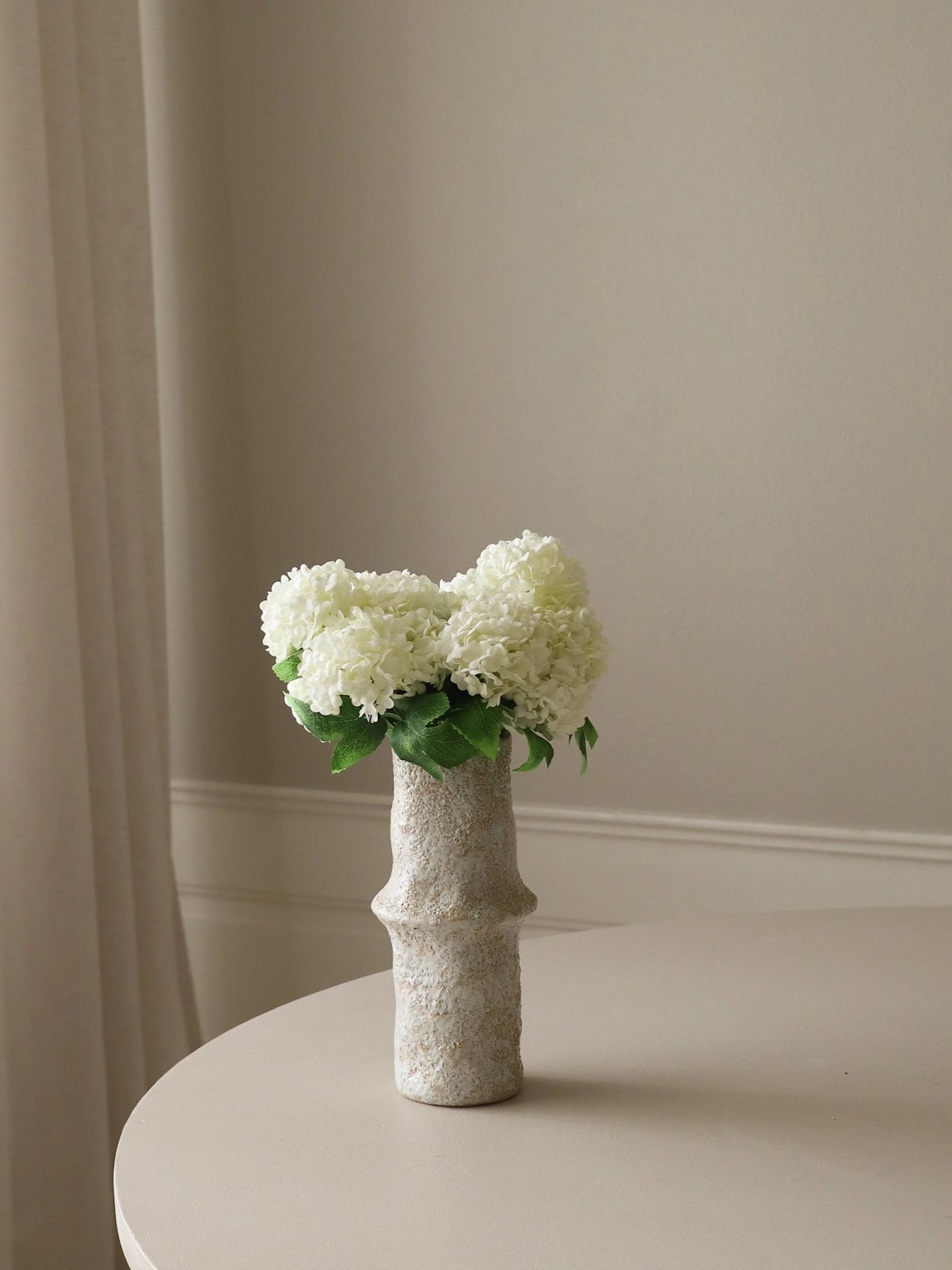 Botané Künstlicher Blumenstrauß SNOWBALL HYDRANGEA BOUQUET