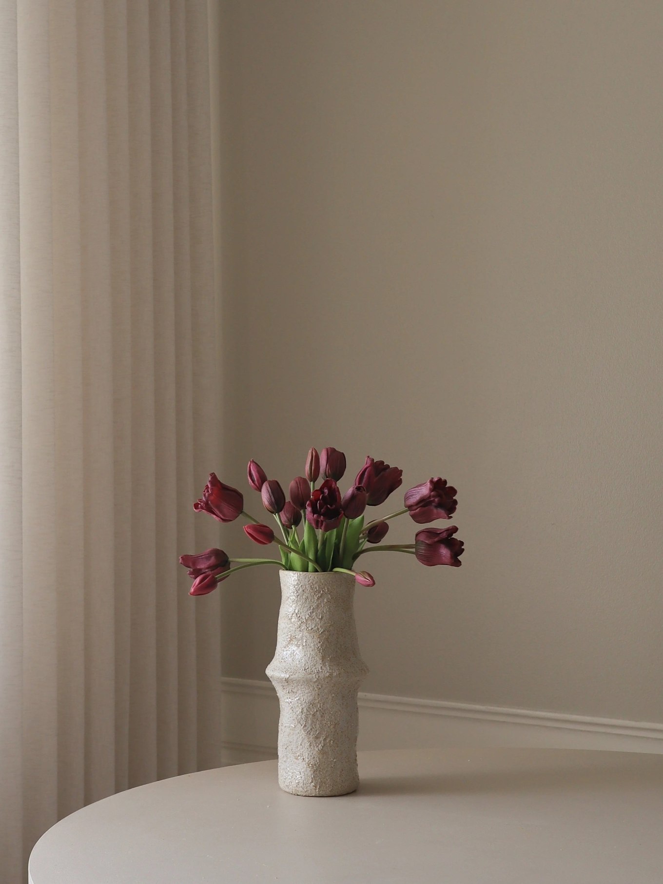 Botané Künstlicher Blumenstrauß TULIP BOUQUET MIXED: LILA