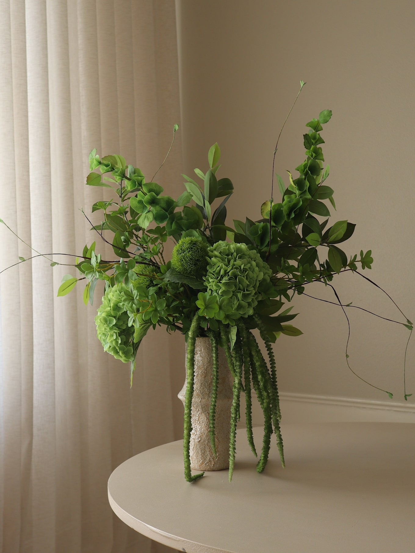 Botané Verdiant Muse Artificial Flower Bouquet: GREEN