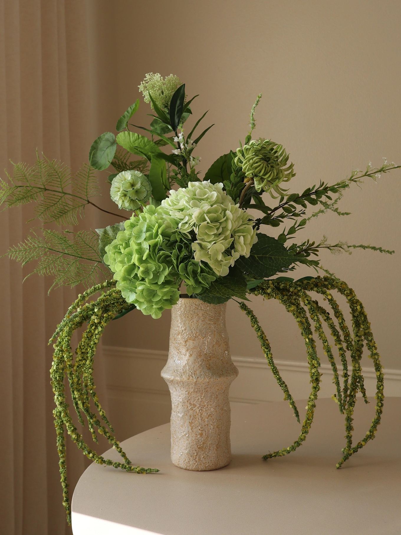 Botané Artificial Flower Bouquet WILD WASABI: GREEN