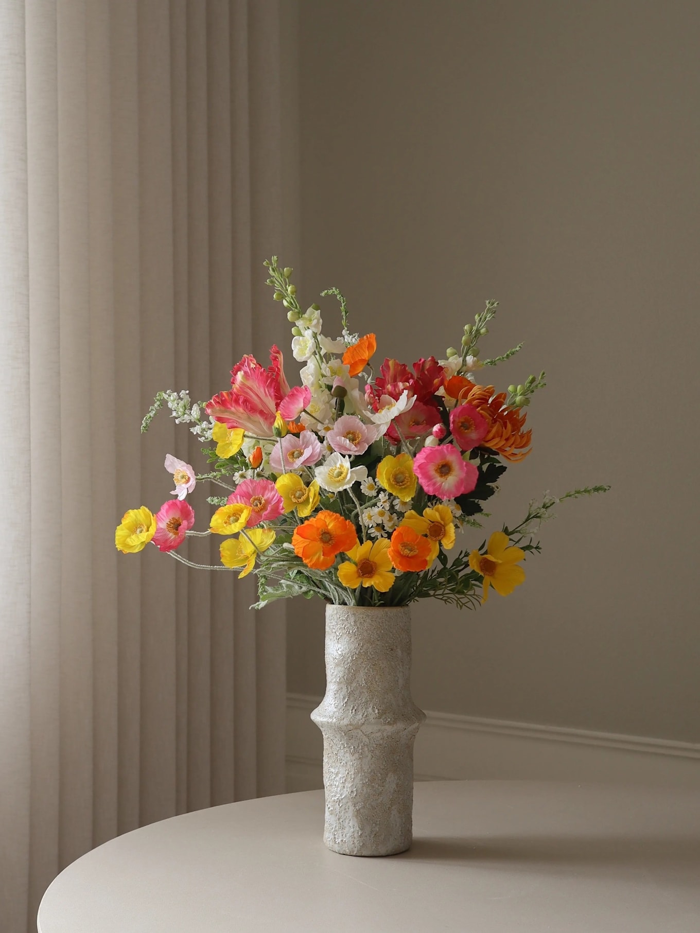 Botané LADYGARDEN Artificial Flower Bouquet: ORANGE/ RED/ YELLOW