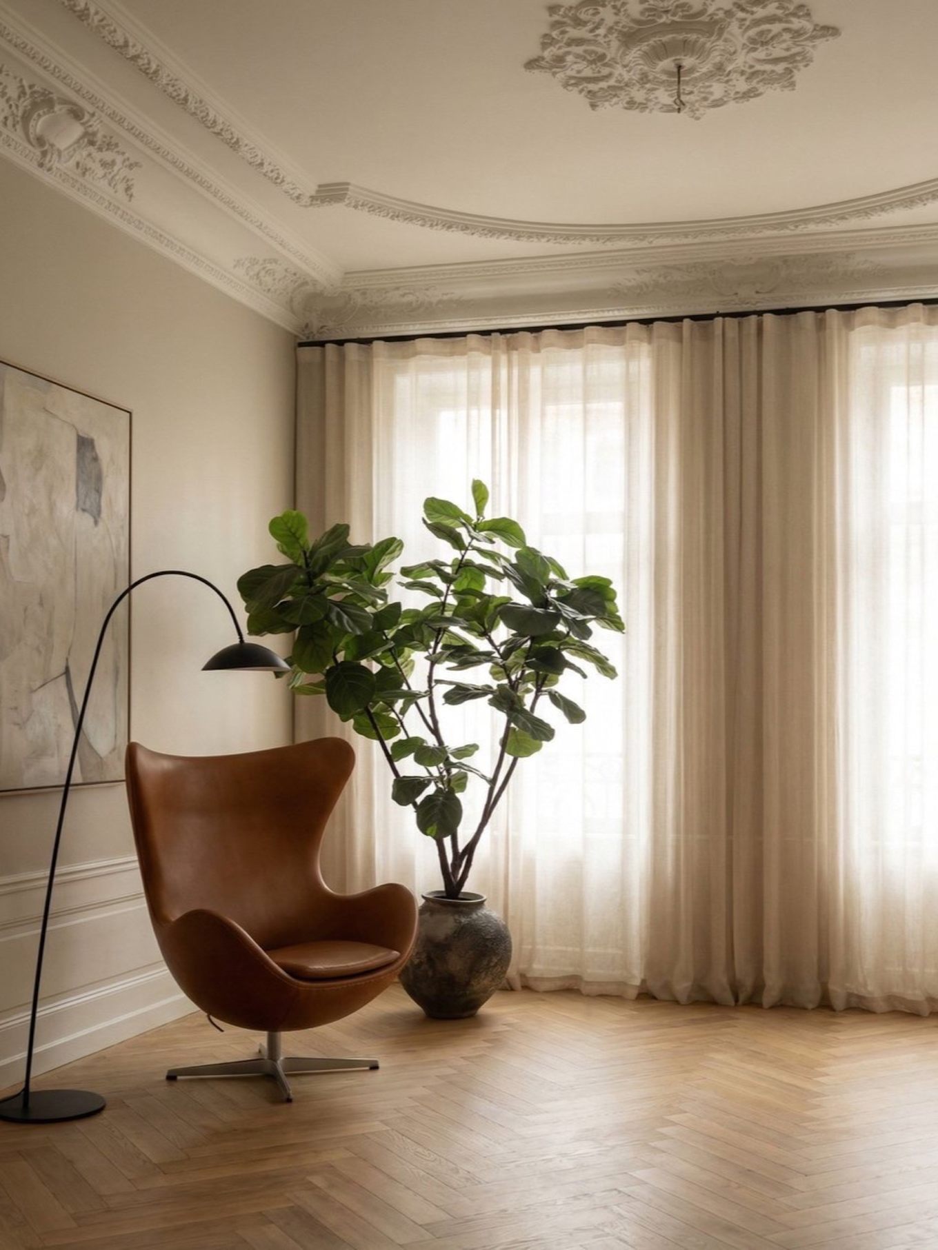 Botané Kunstbaum FIDDLE LEAF FIG 1