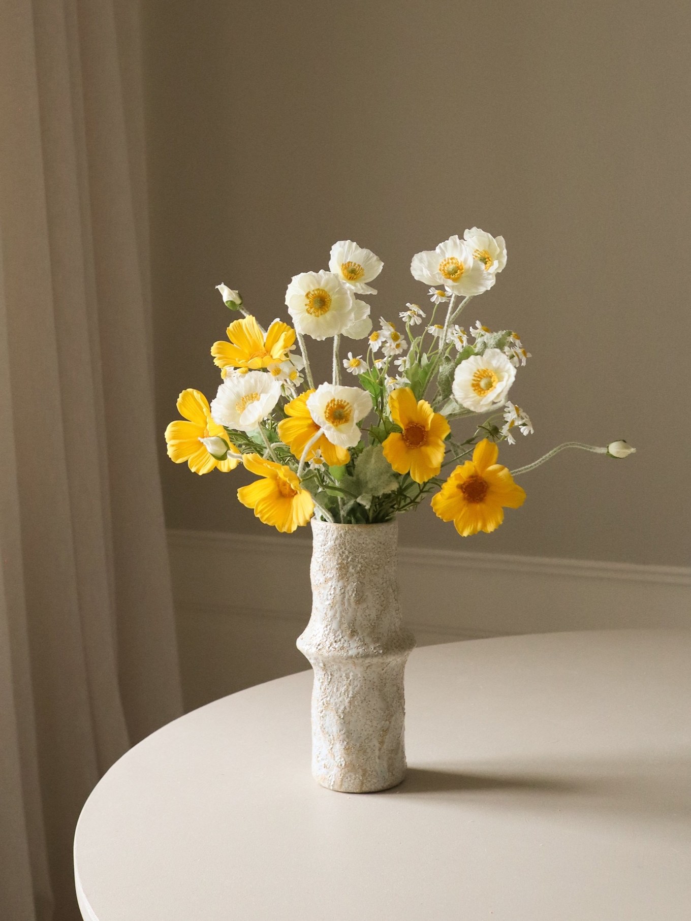Botané LE NATURAL Artificial Flower Bouquet: YELLOW
