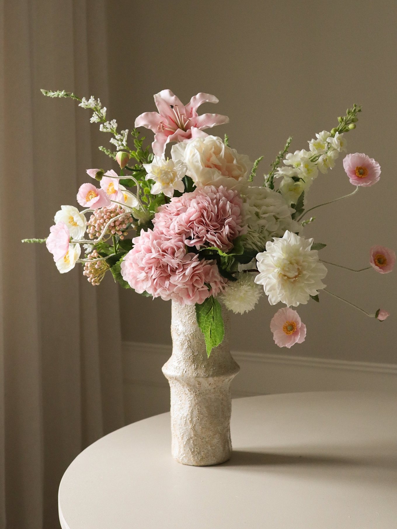 Botané Artificial Flower Bouquet MILKSHAKE: PINK