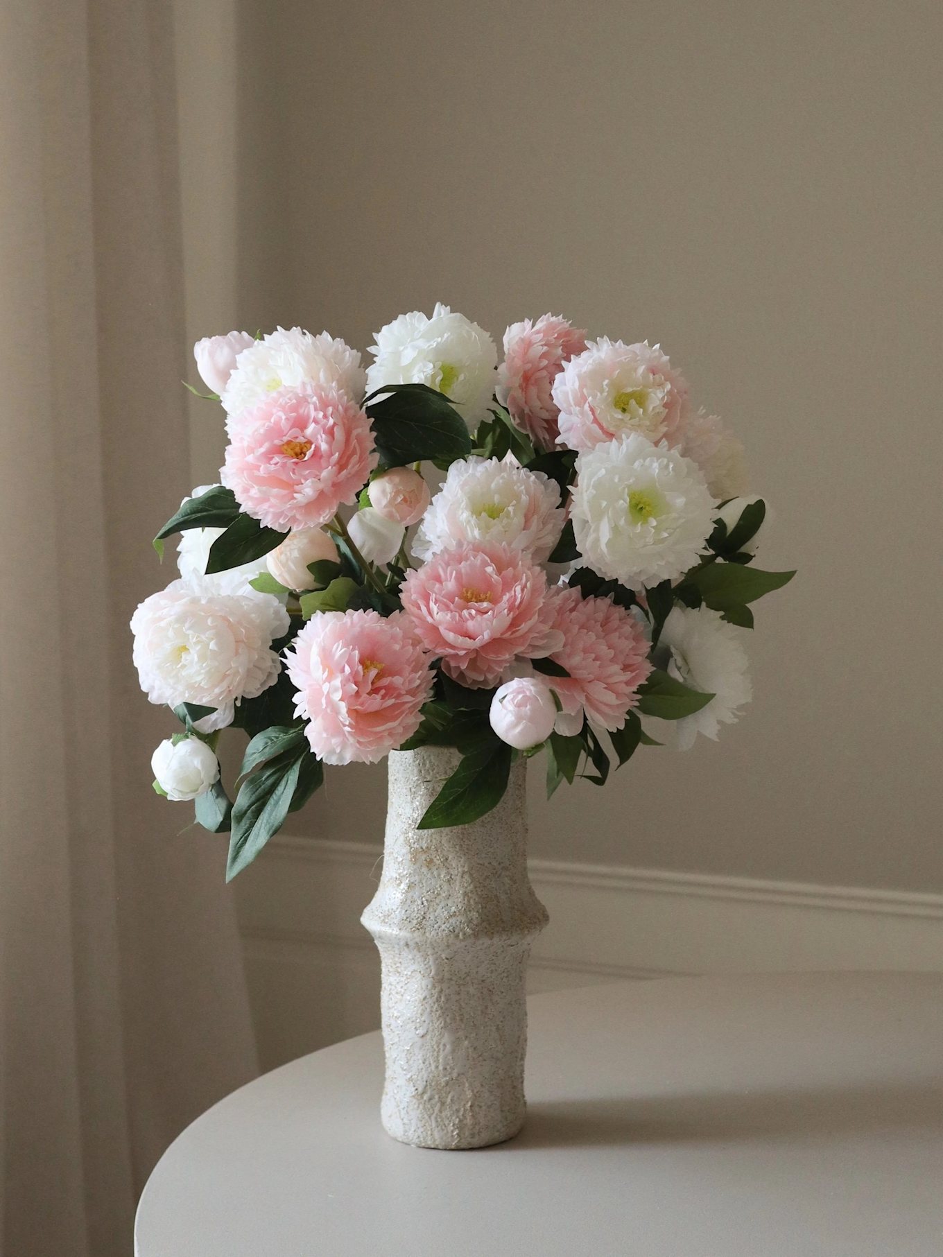 Botané Kunstbloemenboeket PEONY BOUQUET: ROZE